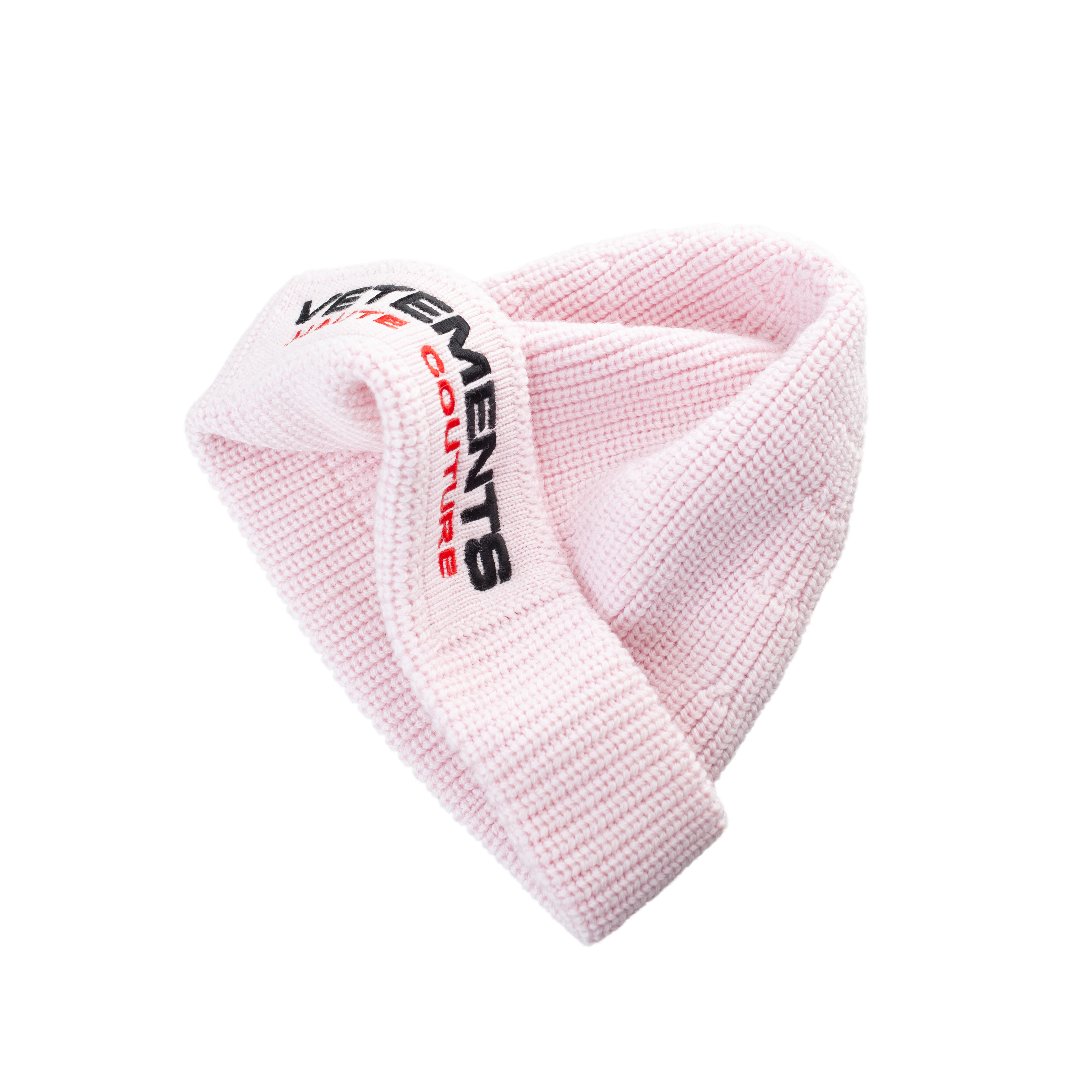 Розовая шапка с вышивкой VETEMENTS UE51SA500P/1399, размер One Size UE51SA500P/1399 - фото 3