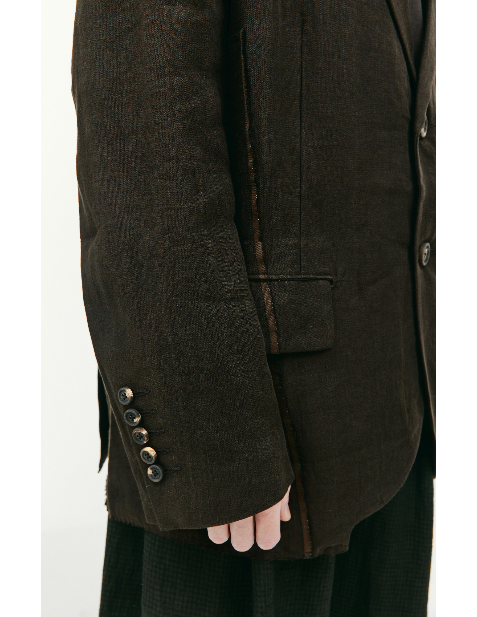 Льняной пиджак с карманами Ziggy Chen 0M2310901, размер 50 - фото 5