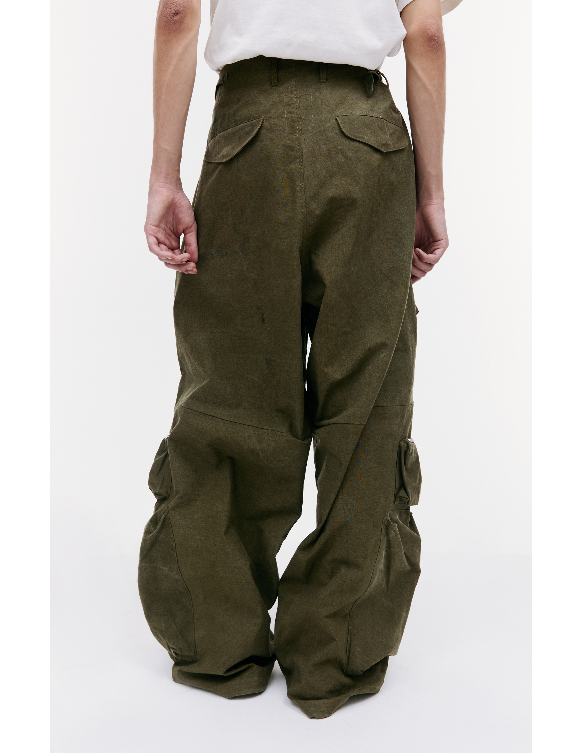 Широкие брюки-карго Readymade RE-CO-KH-00-00-238, размер 4 - фото 6