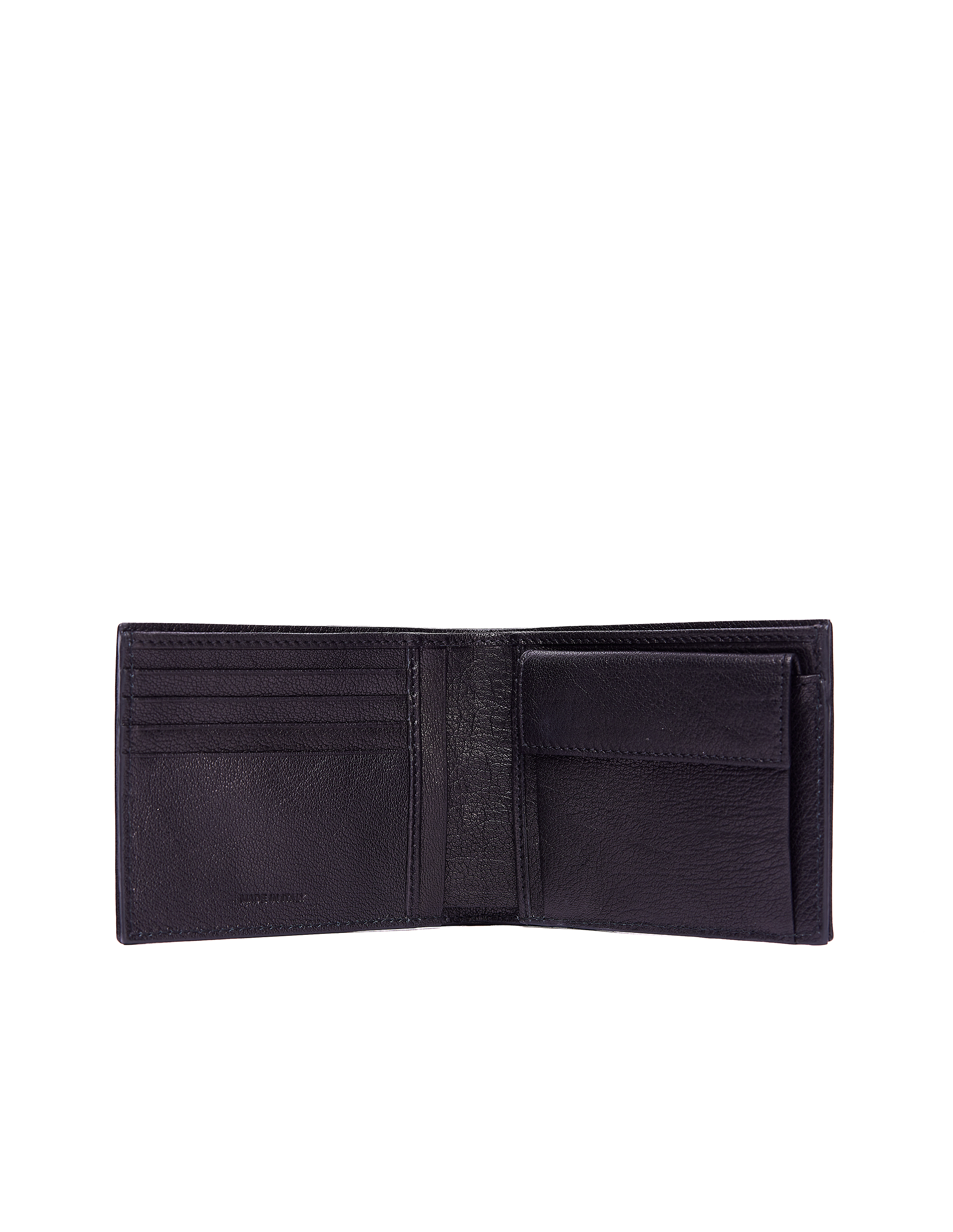 Черный кожаный кошелек Pocket Ugo Cacciatori WL141/VGN, размер One Size WL141/VGN - фото 2