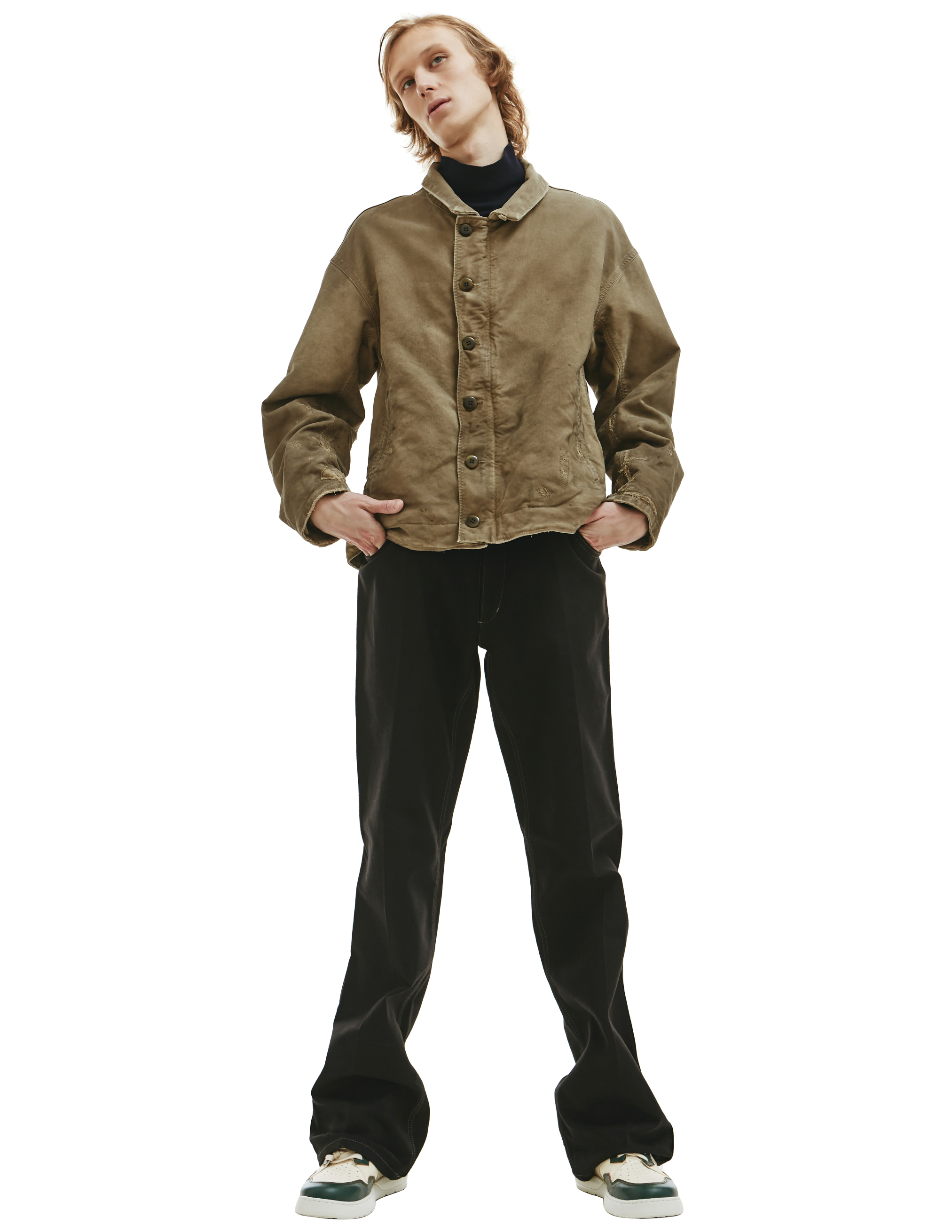 Куртка Purser с винтажным эффектом visvim 0122205013013, размер 5;4
