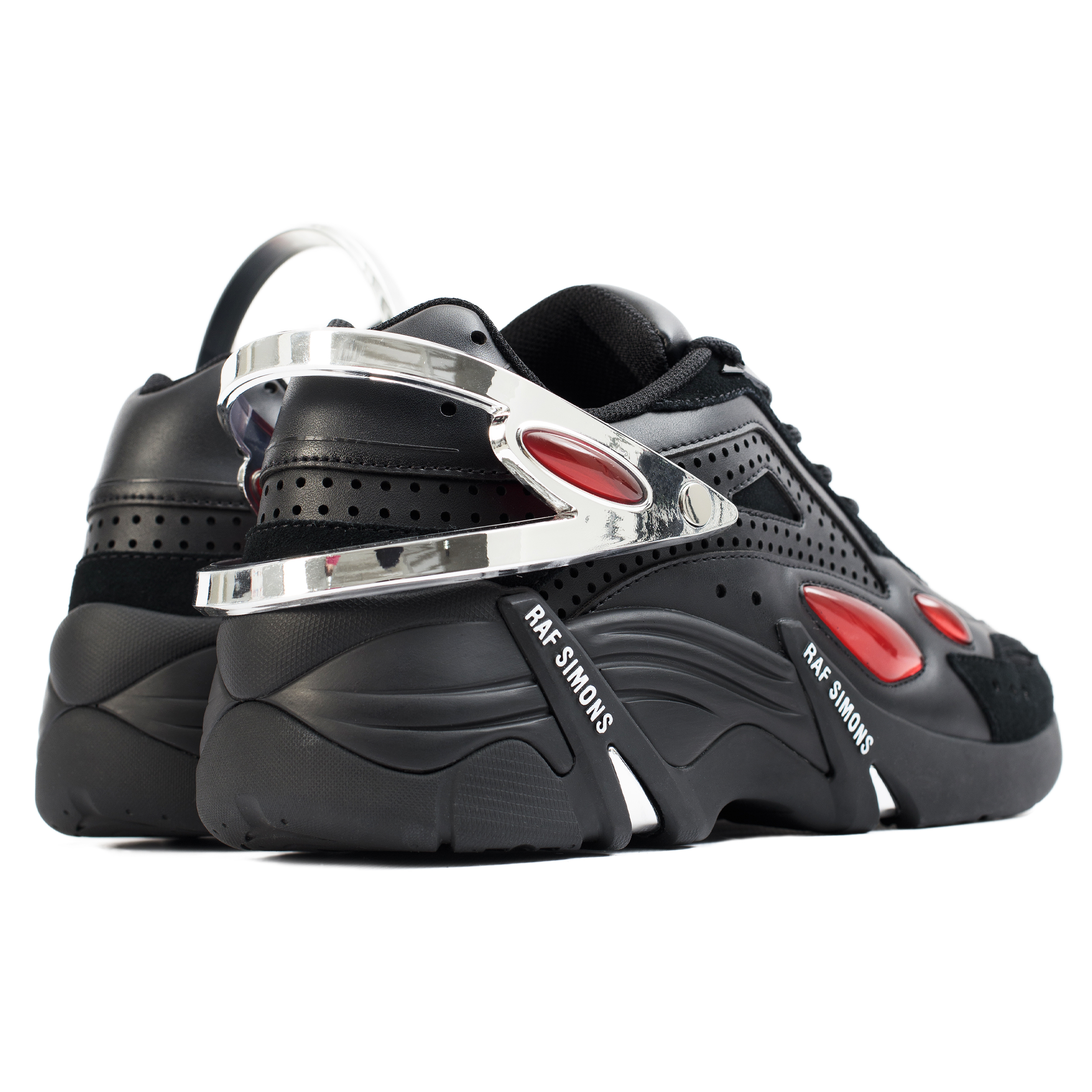 Черные кроссовки Cyclon 21 - Raf Simons HR740003S/0178