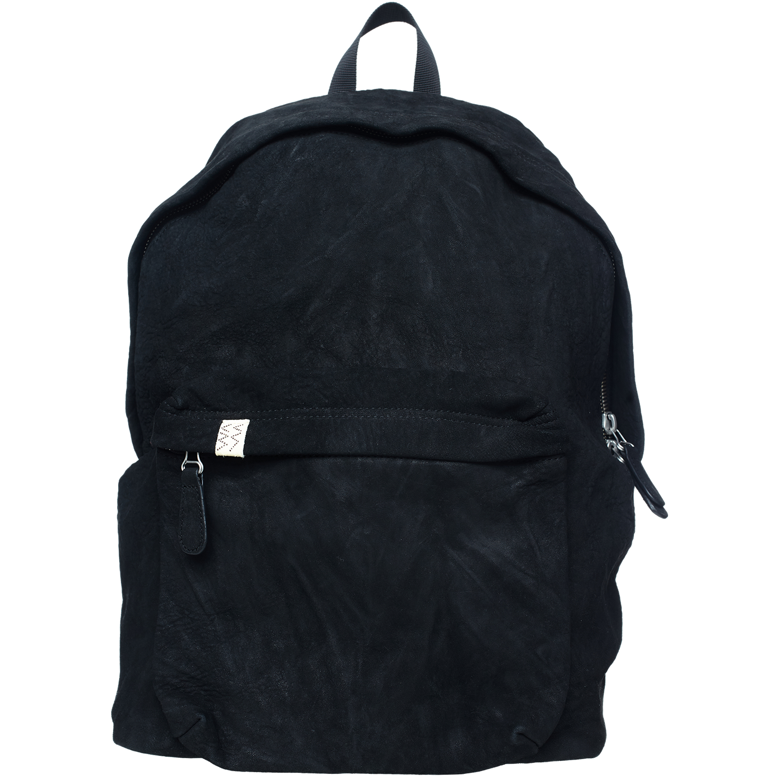 Черный рюкзак Shaman-Folk из кожи visvim 0123203003039, размер One Size