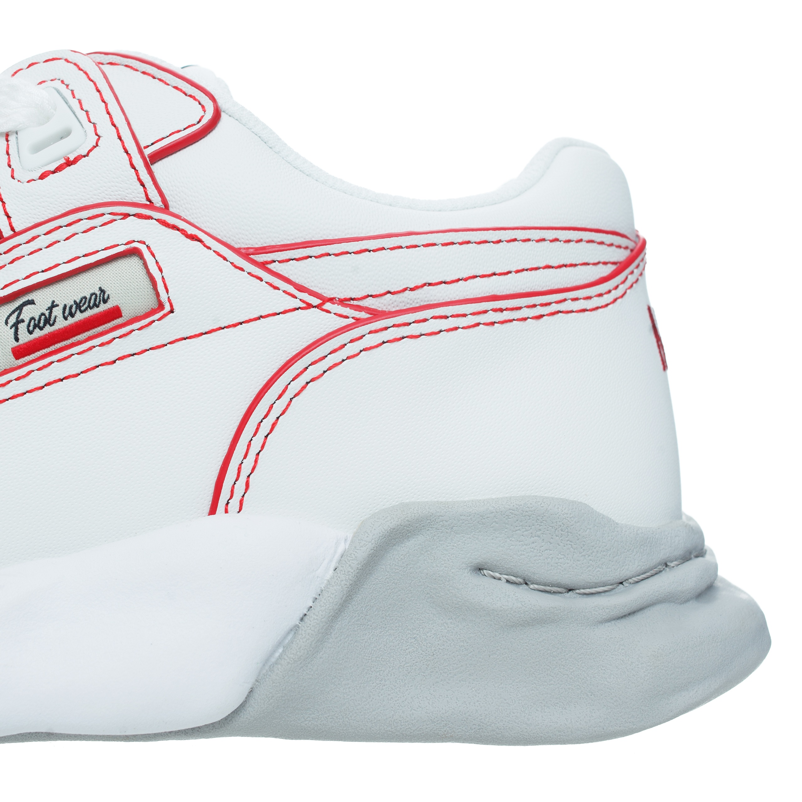 Кожаные кроссовки Parker с контрастной строчкой Maison Mihara Yasuhiro A11FW709/WHITE, размер 37;38;39;40;41 A11FW709/WHITE - фото 5