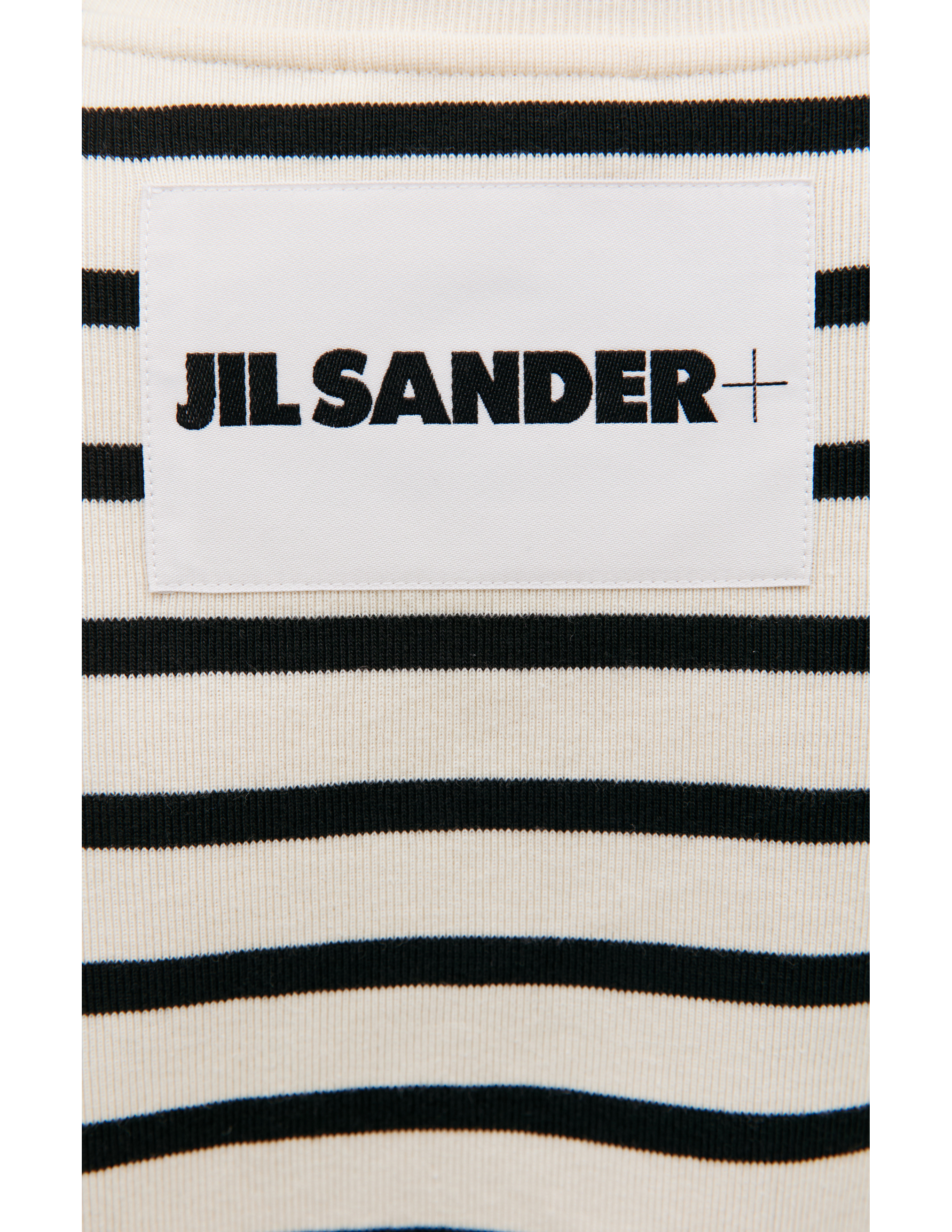 Хлопковая футболка в полоску Jil Sander J47GC0109/J46497/080, размер S;M;L;XL J47GC0109/J46497/080 - фото 4