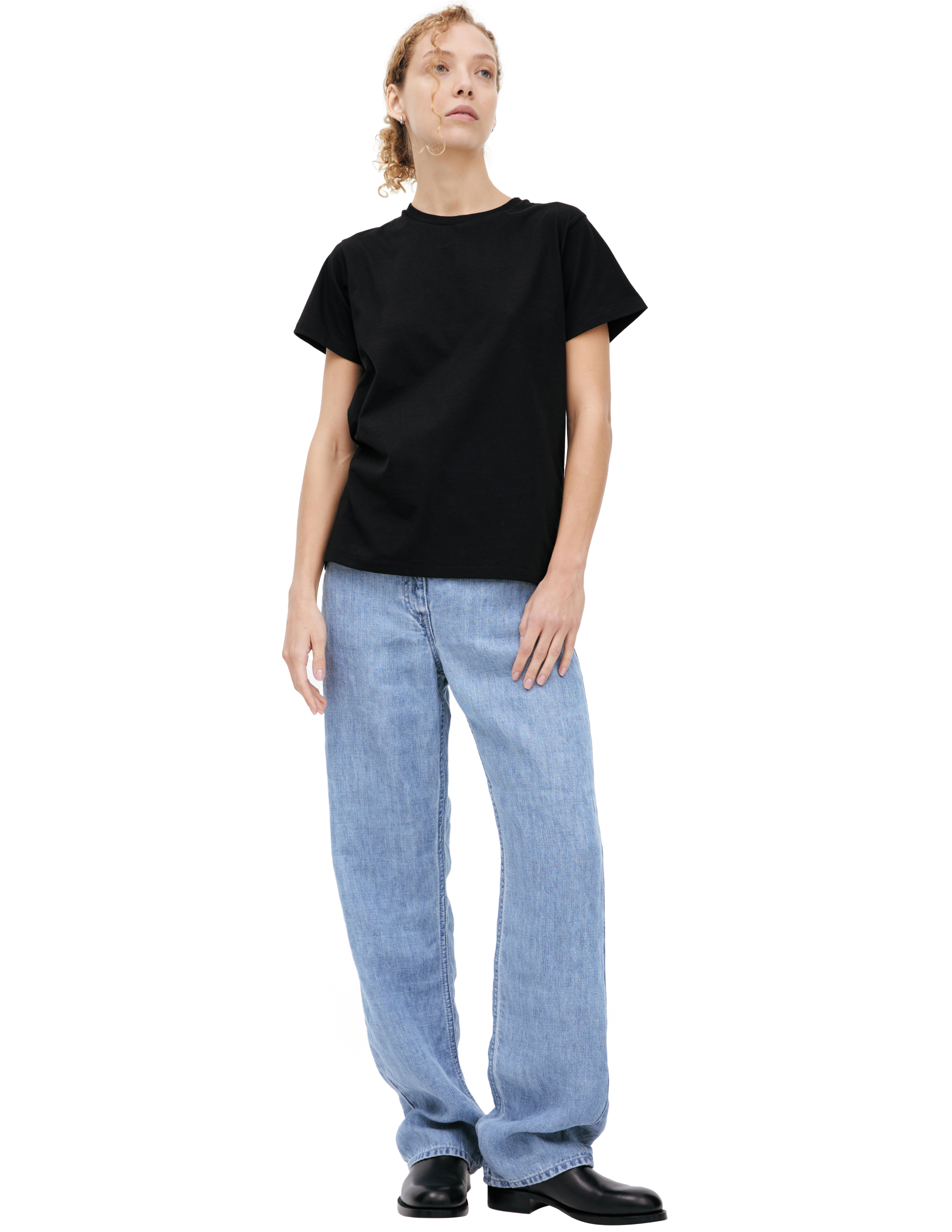 Черная футболка из хлопка 60500₽