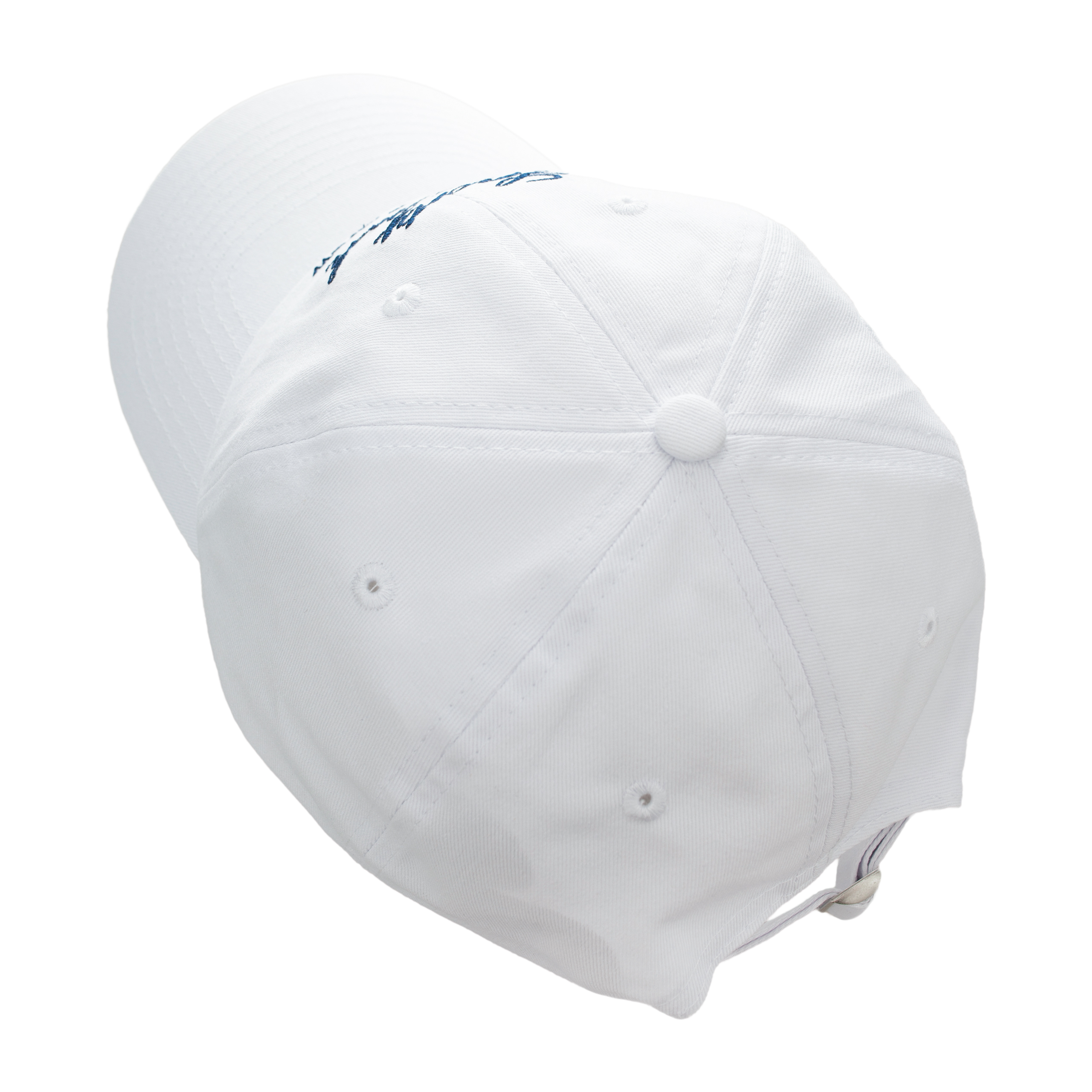 Белая кепка с вышивкой Health Crew SPORTY & RICH AC484WH, размер One Size - фото 4