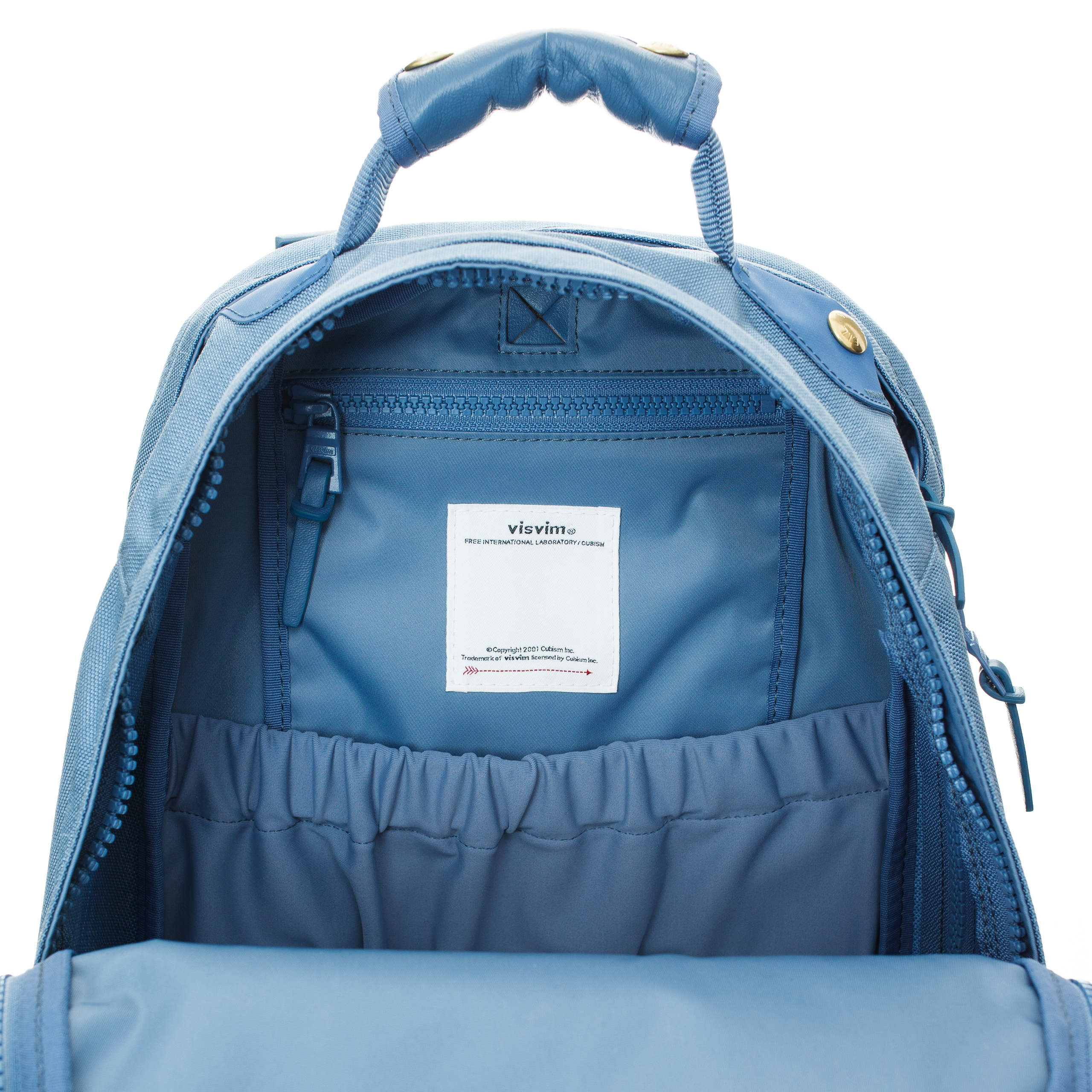 Синий рюкзак Cordura 22L visvim 0123103003032/BLUE, размер One Size 0123103003032/BLUE - фото 3