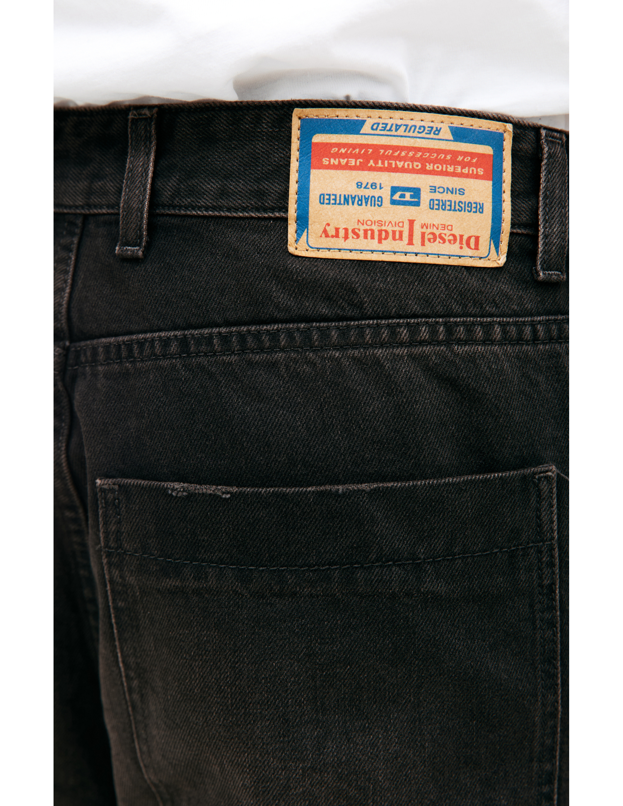 Черные джинсы карго 1996 D-Sire Diesel A133160KIAG02, размер 27;28;29 - фото 5