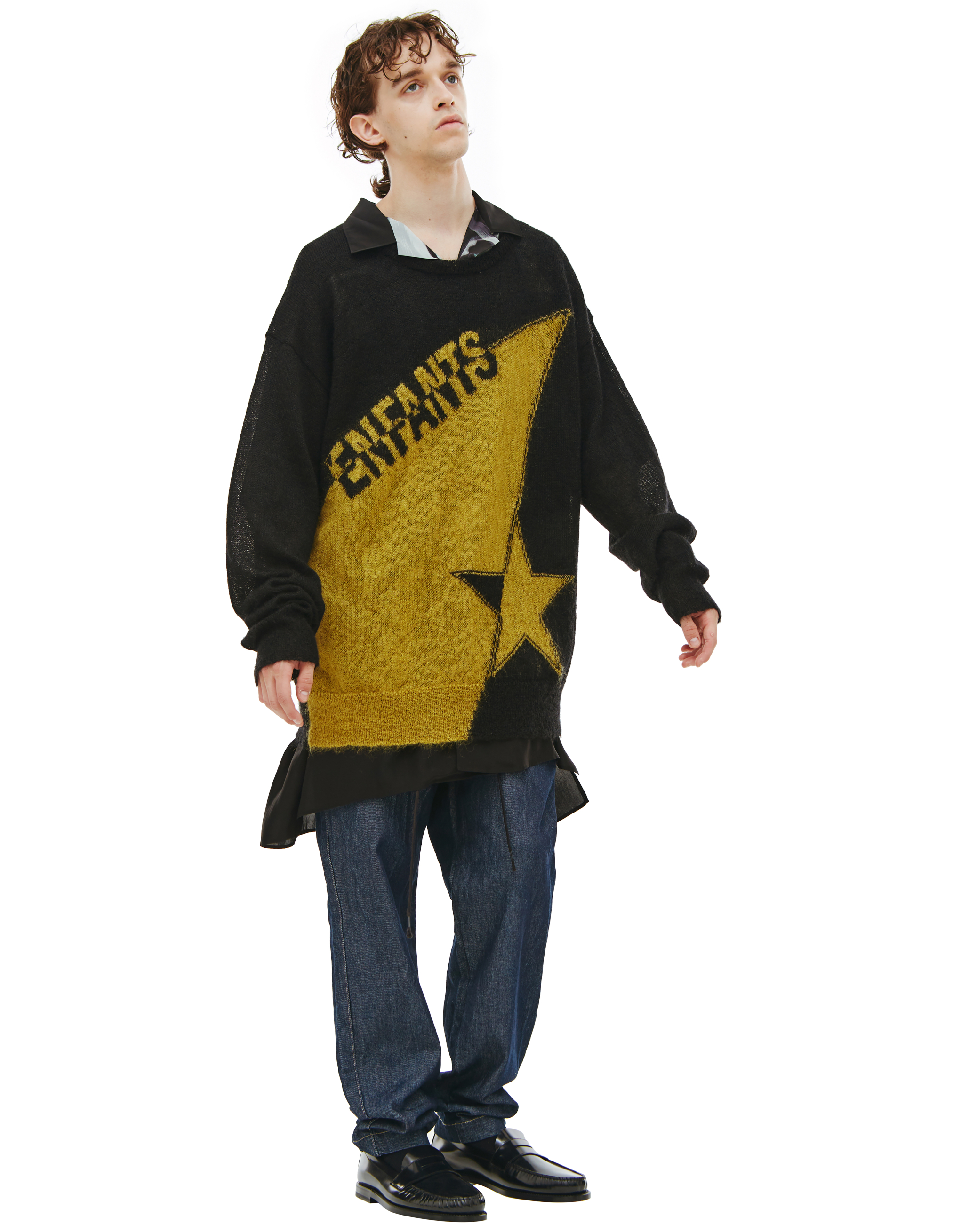 Оверсайз свитер с логотипом - Enfants Riches Deprimes 080/162