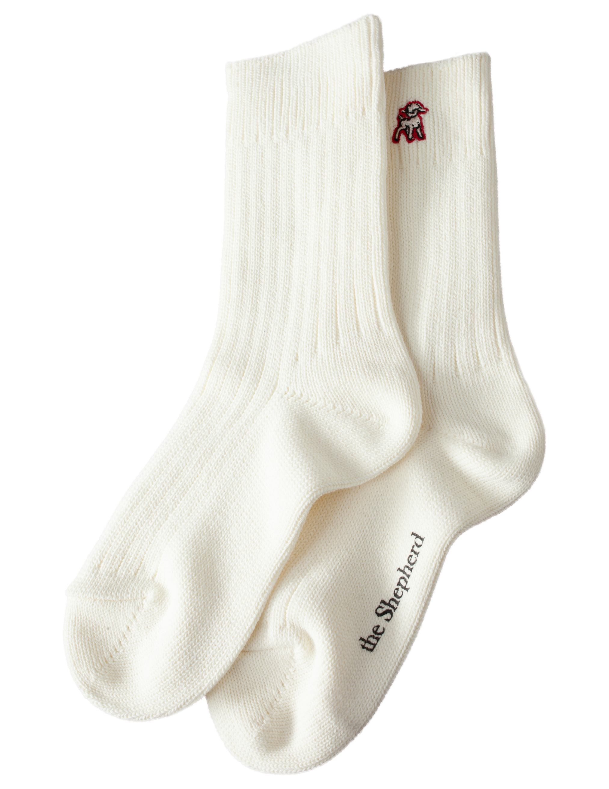 Белые носки с вышивкой Undercover US2B4L01/WHITE, размер One Size