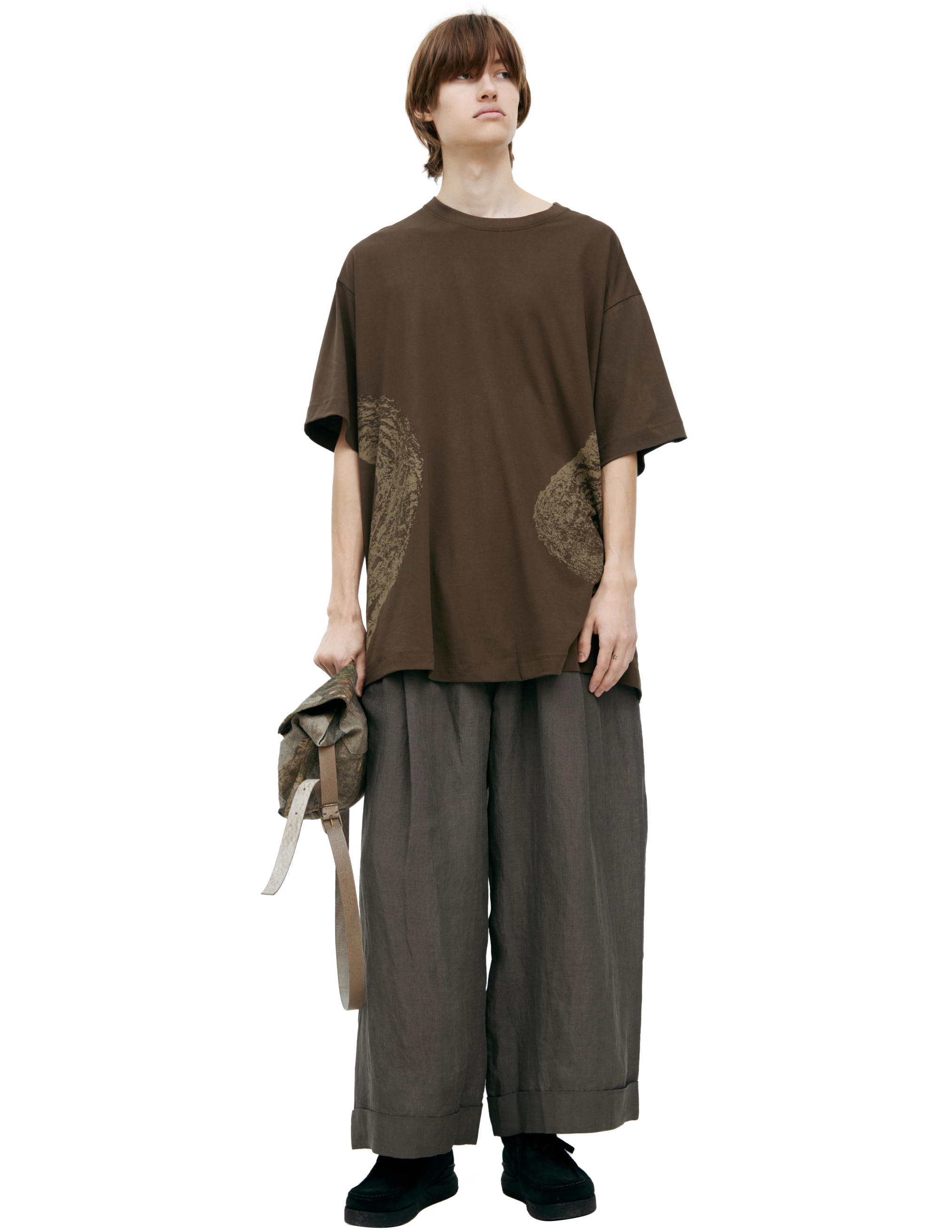 Оверсайз футболка с принтом 33600₽