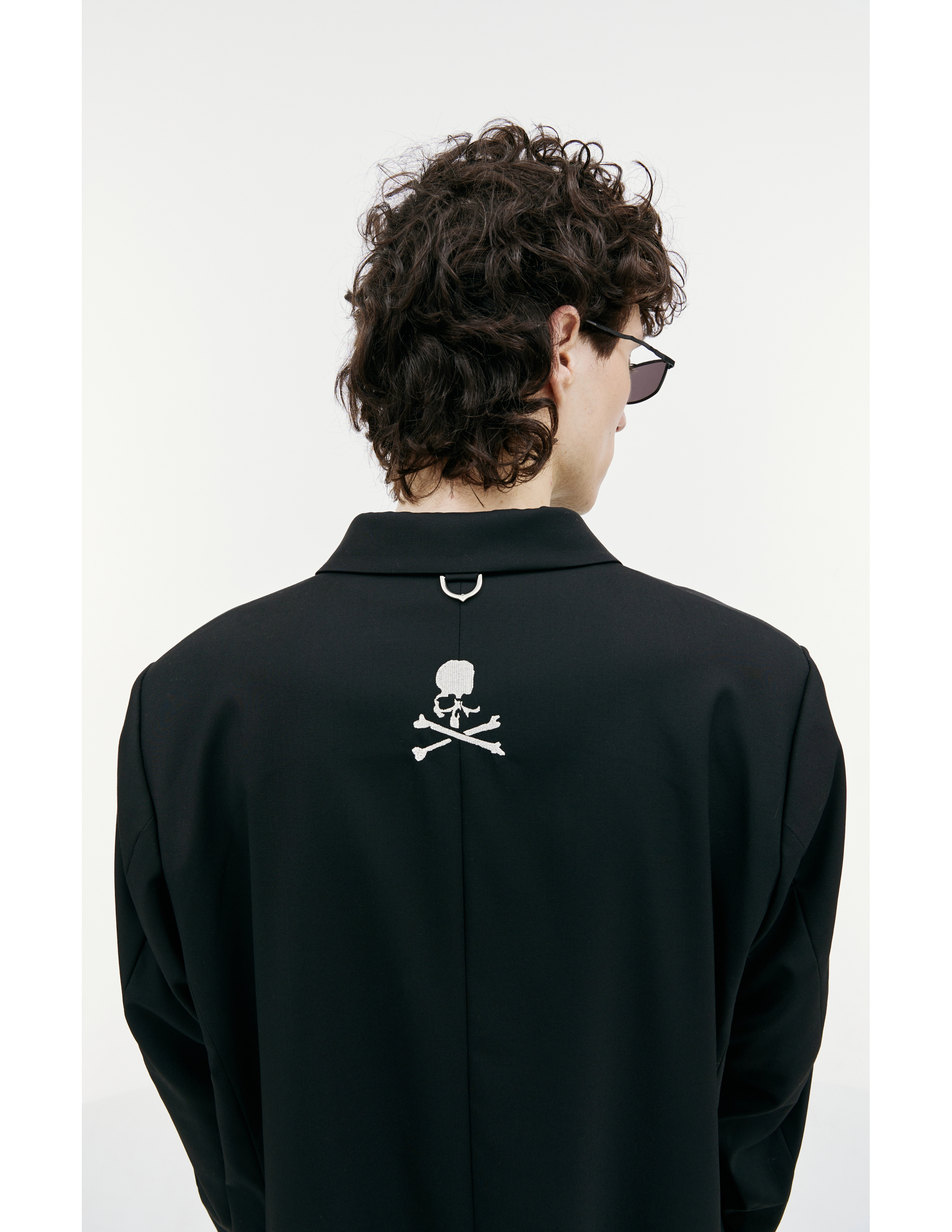 Однобортный пиджак с вышивкой May Peace Mastermind WORLD MW23S10-JA002, размер L;XL - фото 6