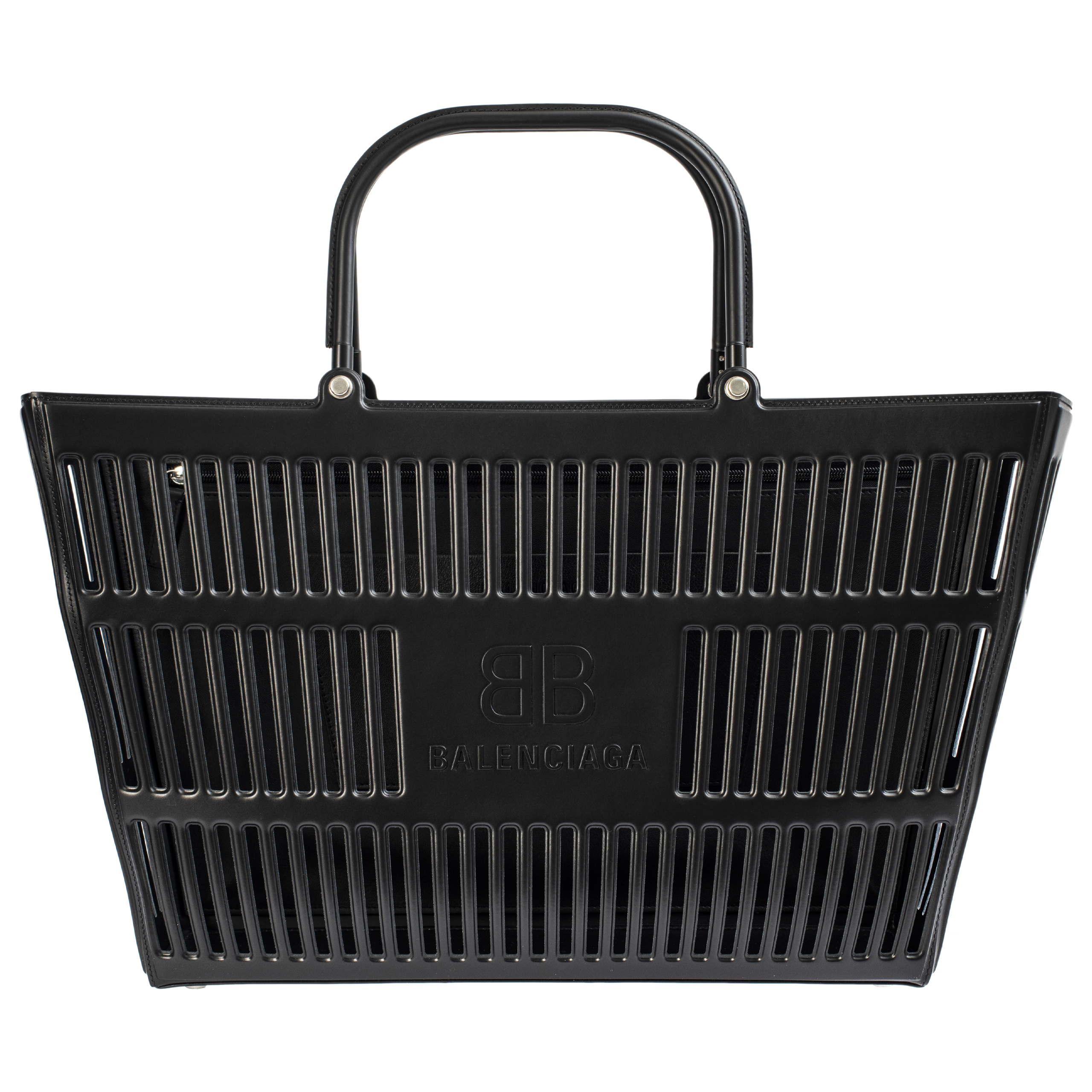 Черная сумка Mag Basket Large Balenciaga 677990/AQ3EY/1000, размер One Size 677990/AQ3EY/1000 - фото 1
