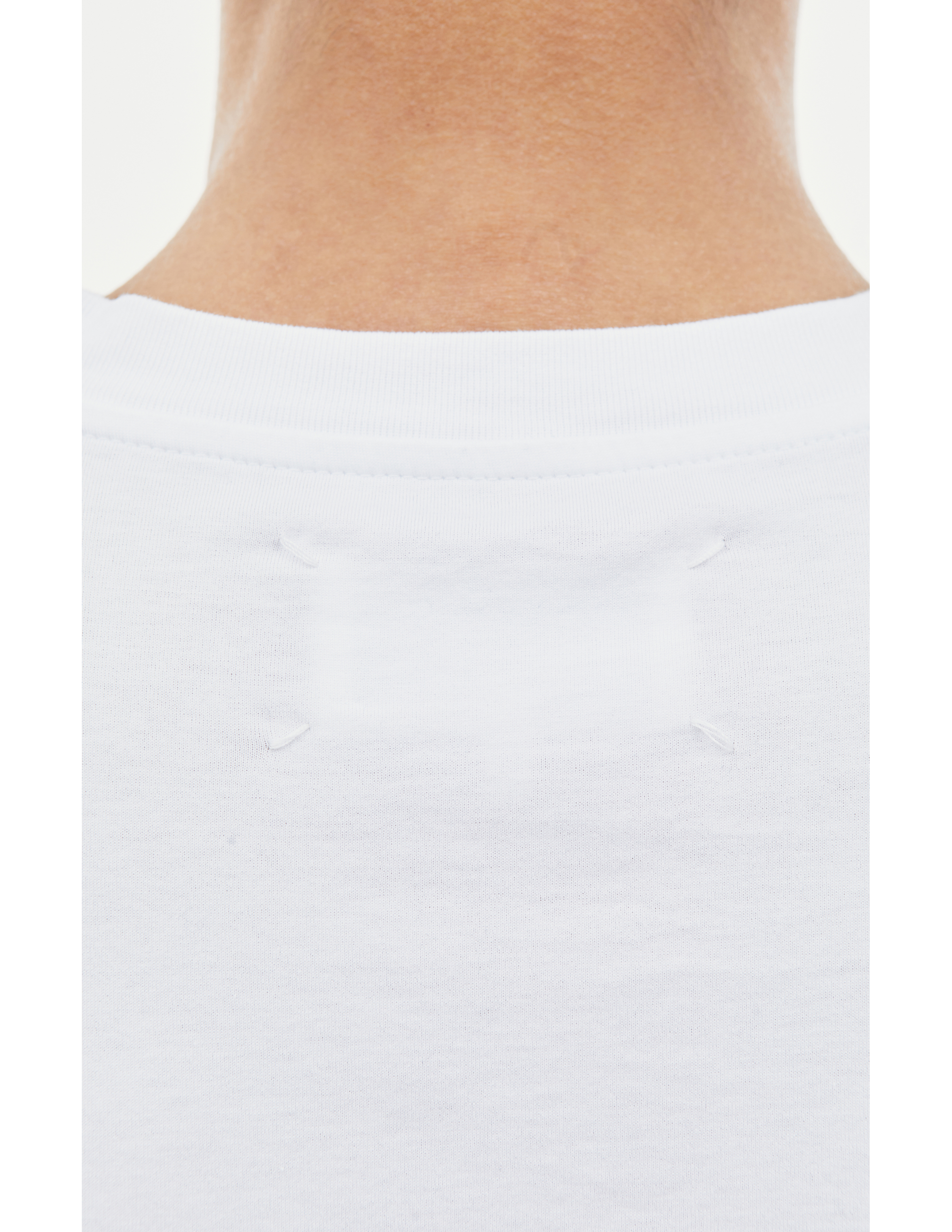 Белая базовая футболка Maison Margiela S51GC0509/S22816/100, размер M S51GC0509/S22816/100 - фото 4