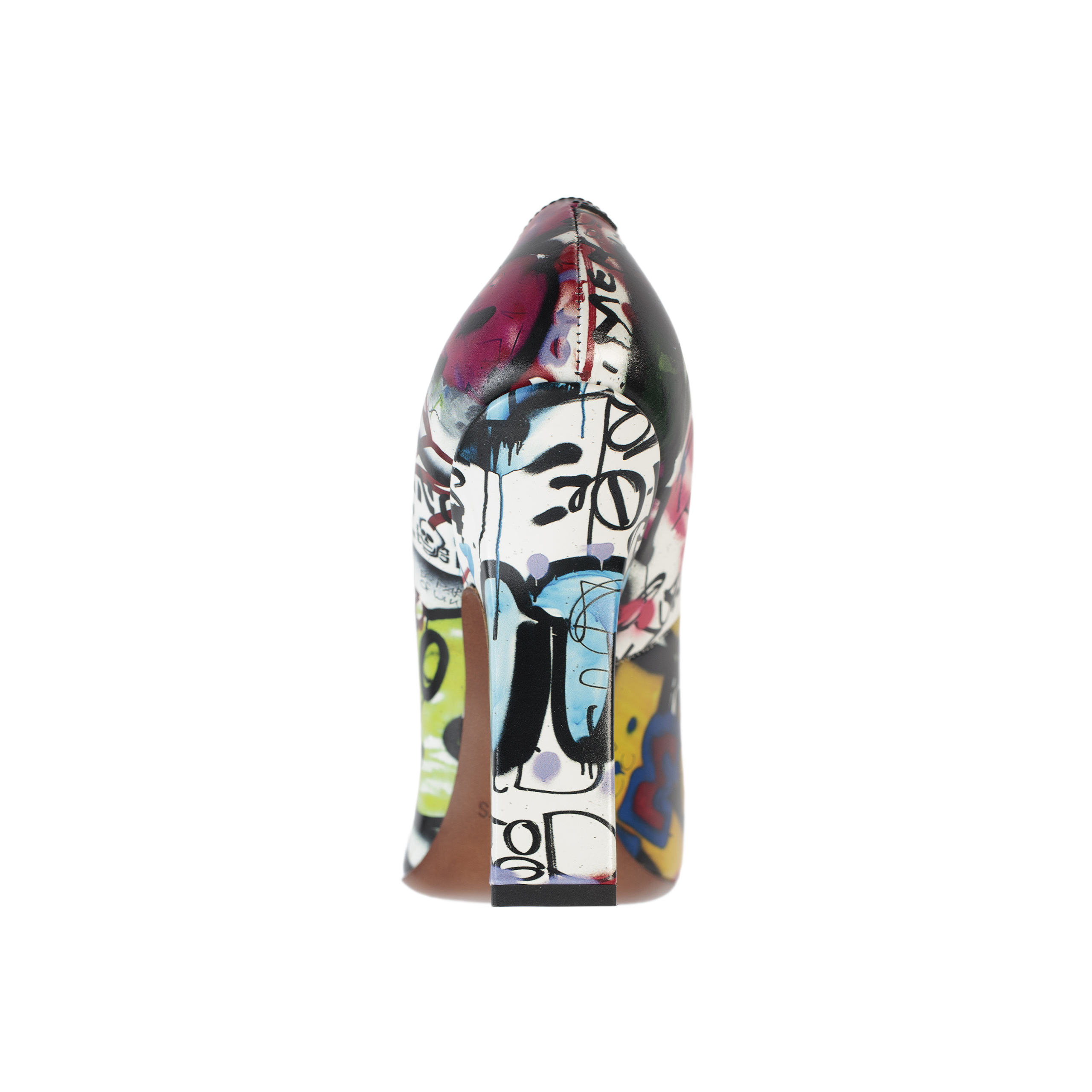 Туфли Boomerang с принтом граффити VETEMENTS WE52HE550W/2402, размер 41;40;39;38;37 WE52HE550W/2402 - фото 6