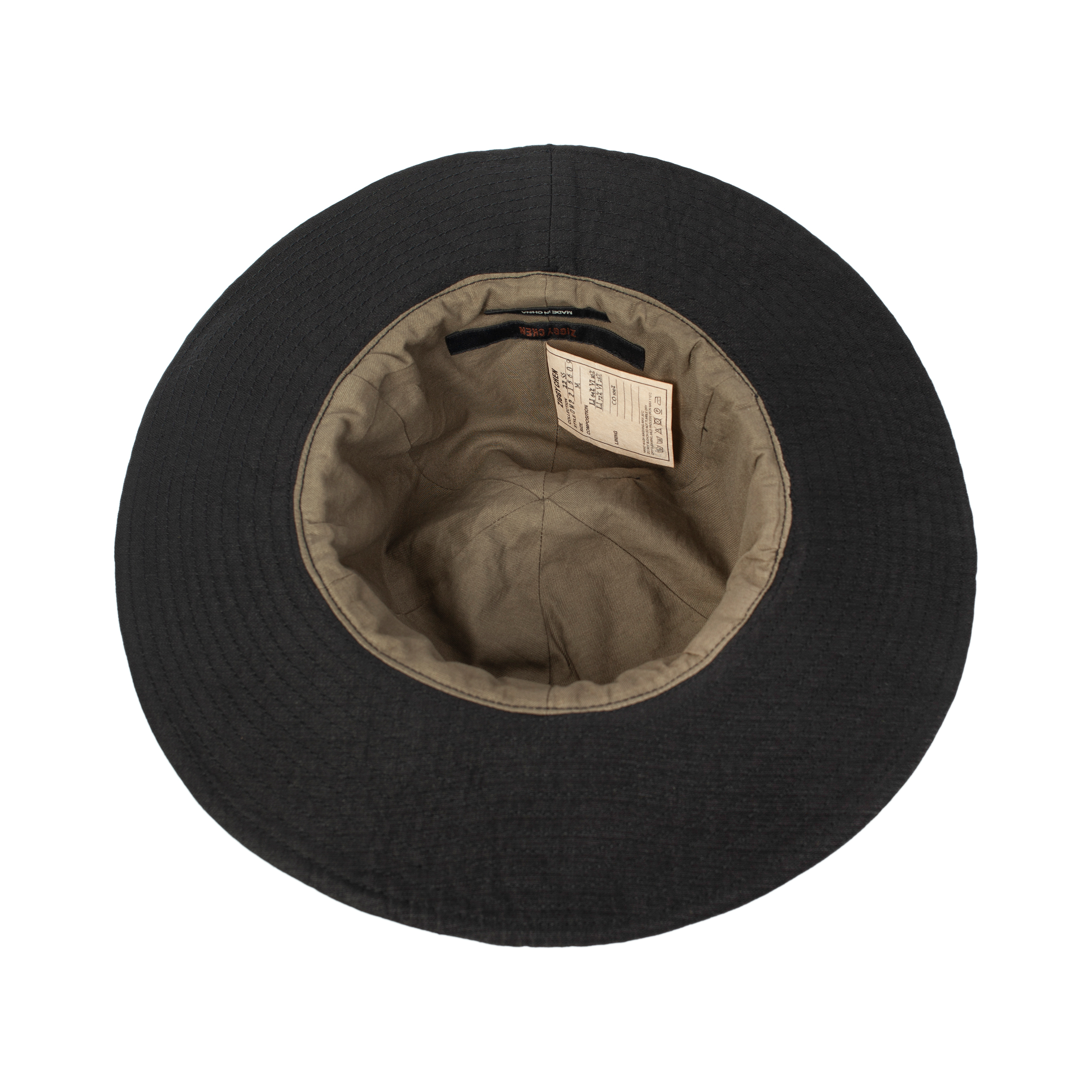 Льняная шляпа с широкими полями Ziggy Chen 0M2215609, размер M - фото 4