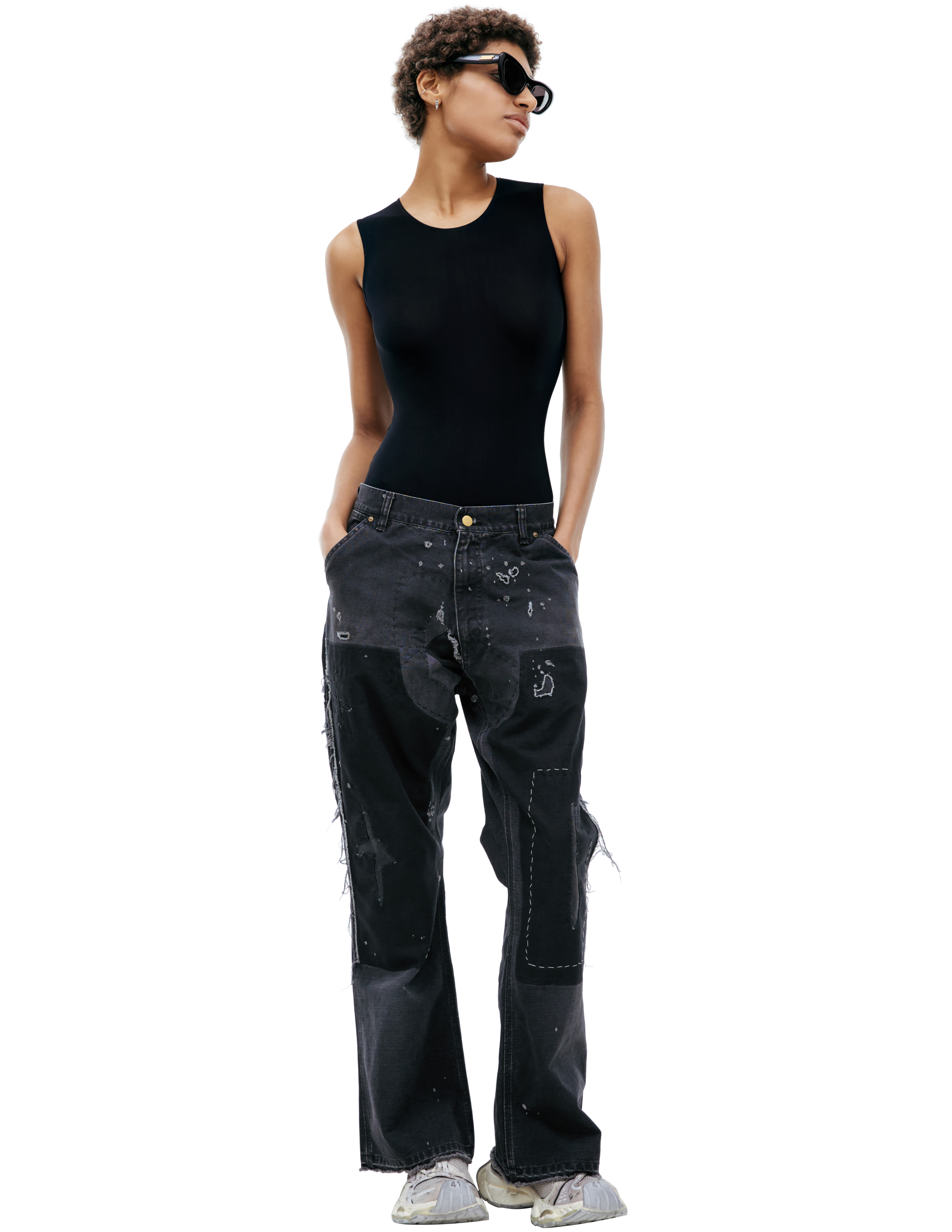 Джинсы с патчами 123620₽