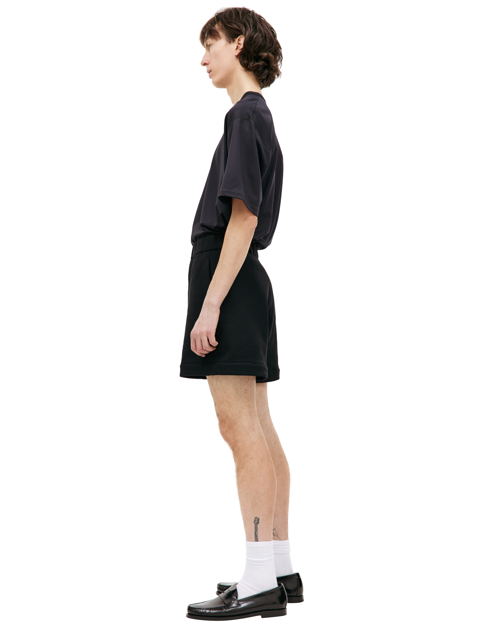 Черные короткие шорты Jil Sander J22MU0122/J20128/001, размер M;L;XL J22MU0122/J20128/001 - фото 2