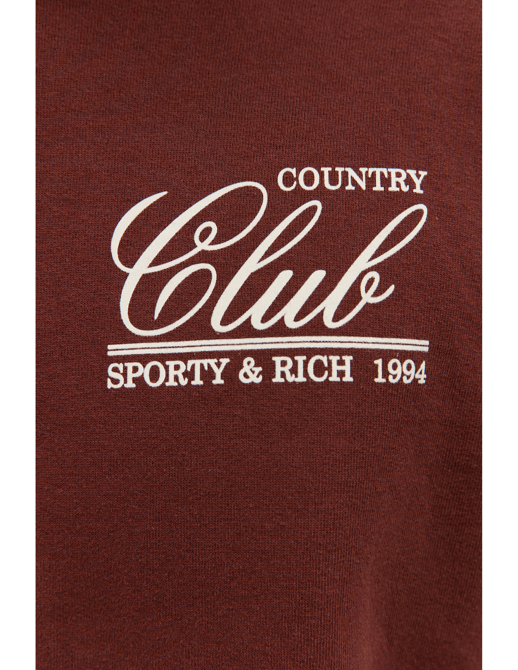 Худи с принтом Country Club SPORTY & RICH HO841MO, размер S;M;L;XL - фото 5