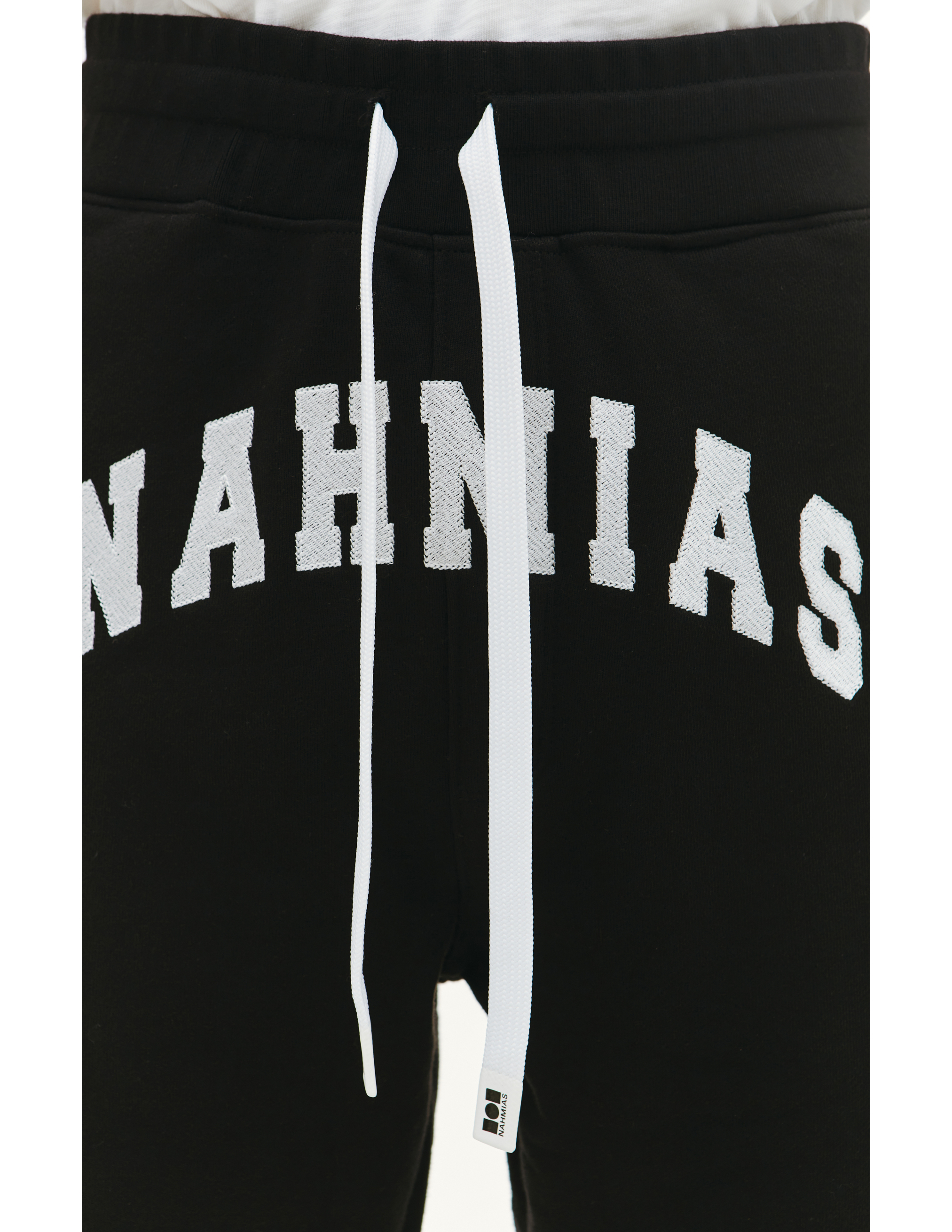 Спортивные брюки с логотипом Nahmias AW22-1-6003-F0003-BLACK, размер XL;S - фото 5