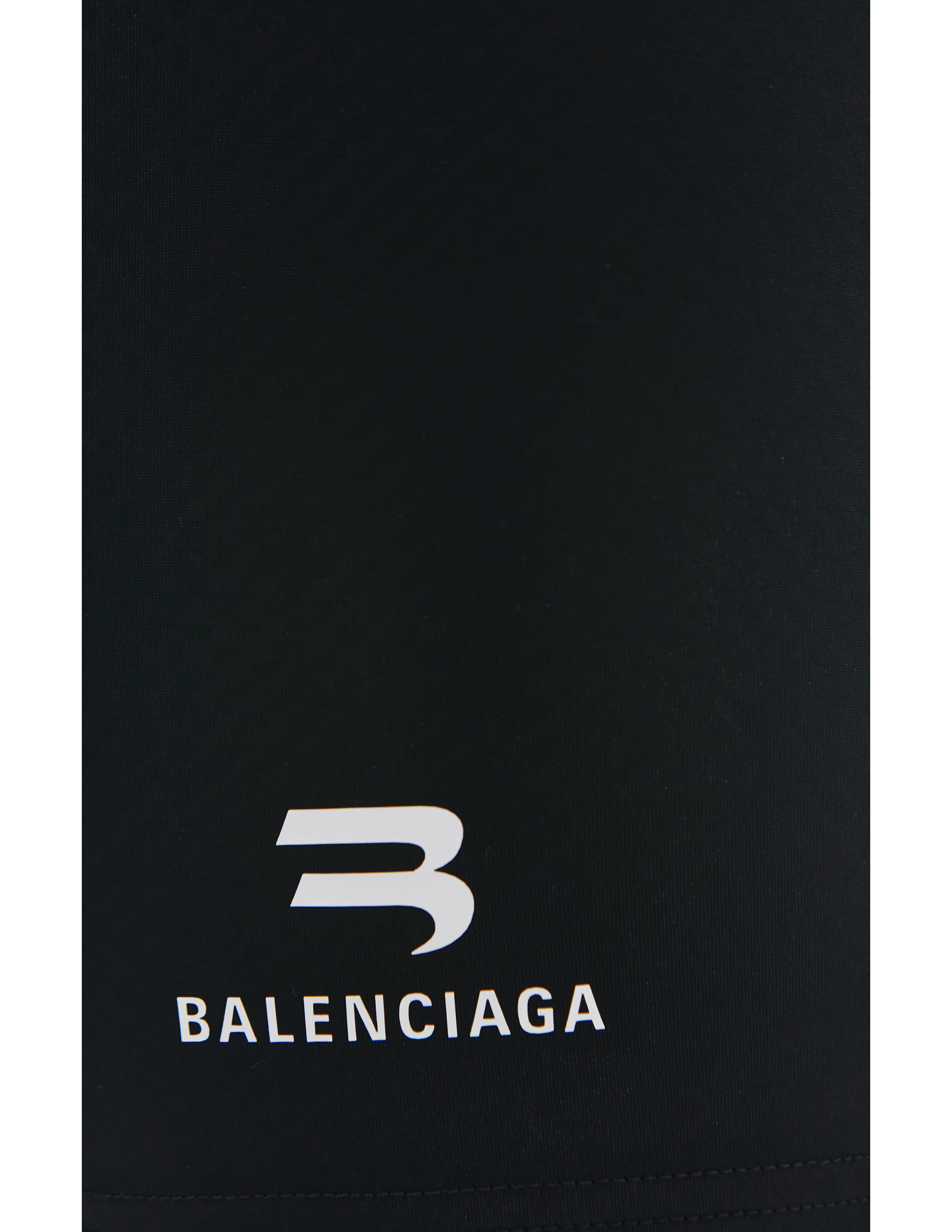 Черные велосипедки с логотипом Balenciaga 661754/4B0B4/0107, размер XL;L;M;S 661754/4B0B4/0107 - фото 4