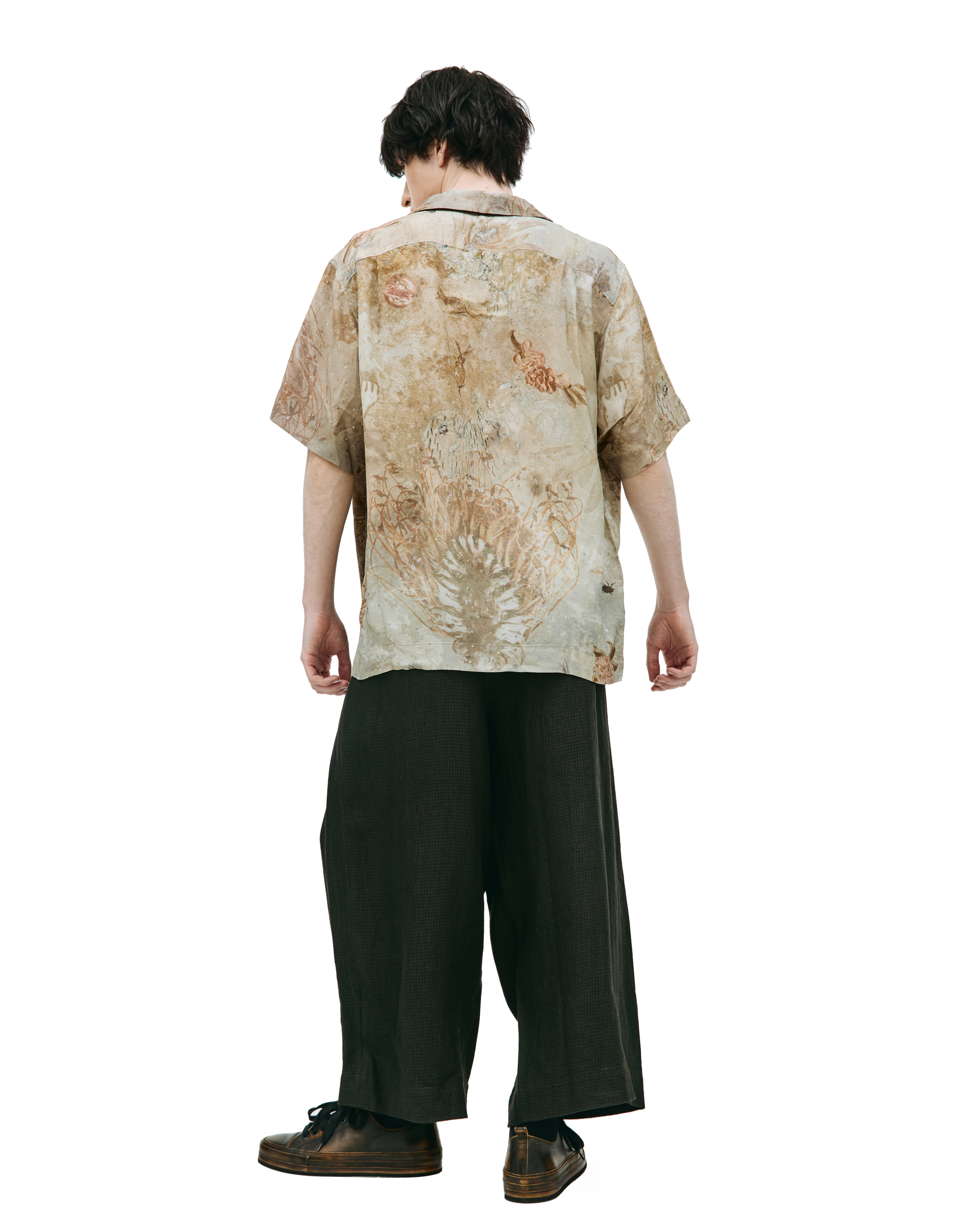 Принтованная рубашка с коротким рукавом Ziggy Chen 0M2310704, размер 52 - фото 3
