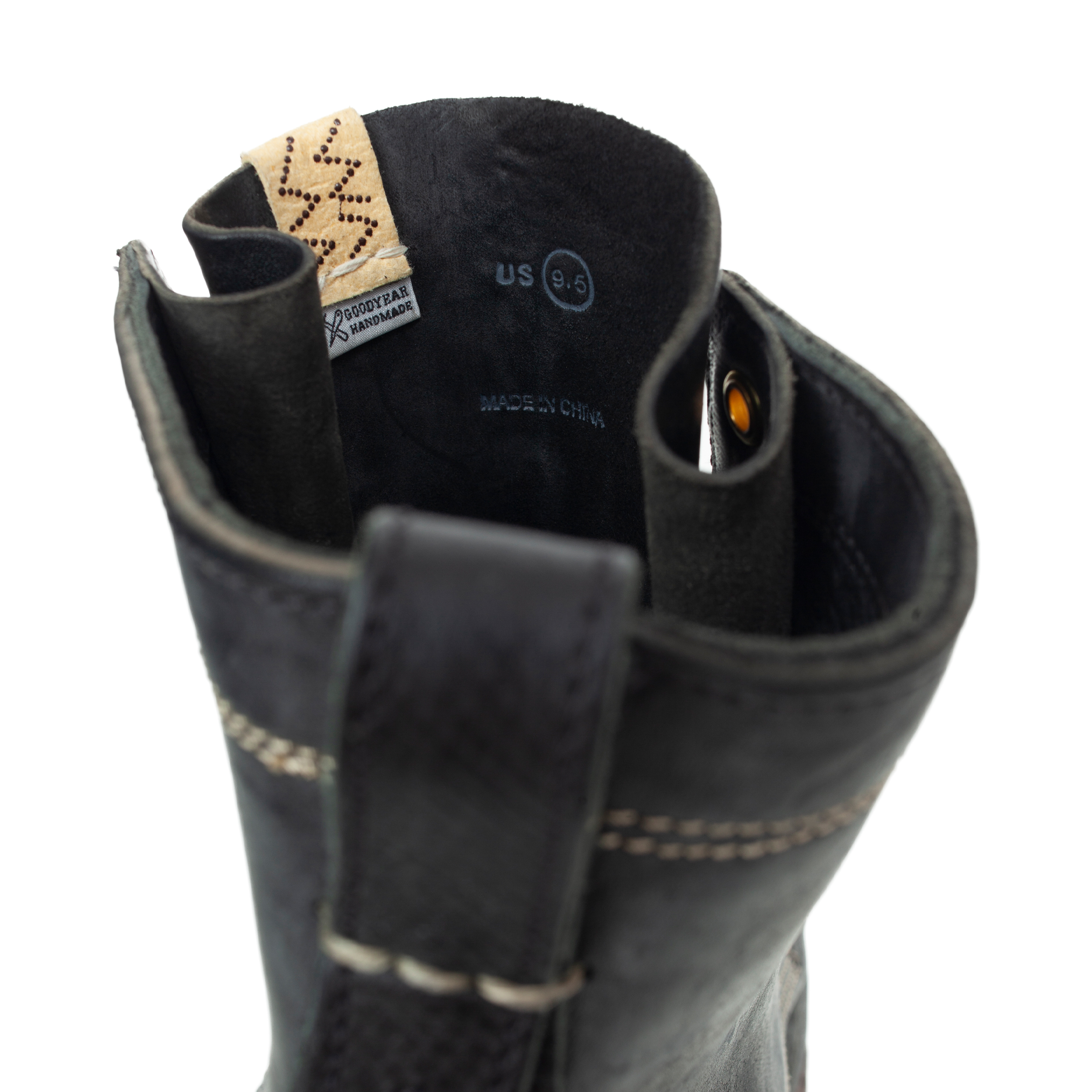 Кожаные ботинки Poundmaker Folk visvim 0122202002006, размер 10.5;9.5;11;10;9 - фото 7