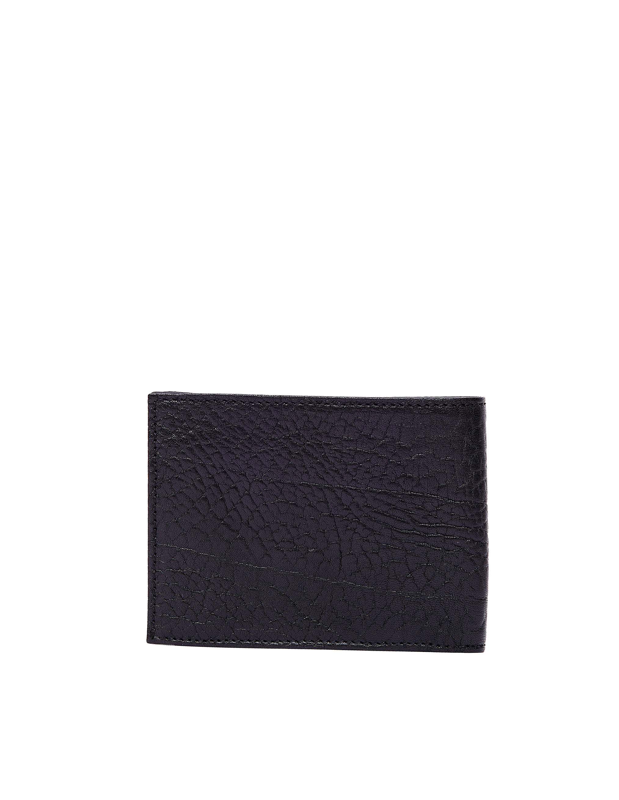 Черный кожаный кошелек Pocket Ugo Cacciatori WL141/VRN, размер One Size WL141/VRN - фото 3