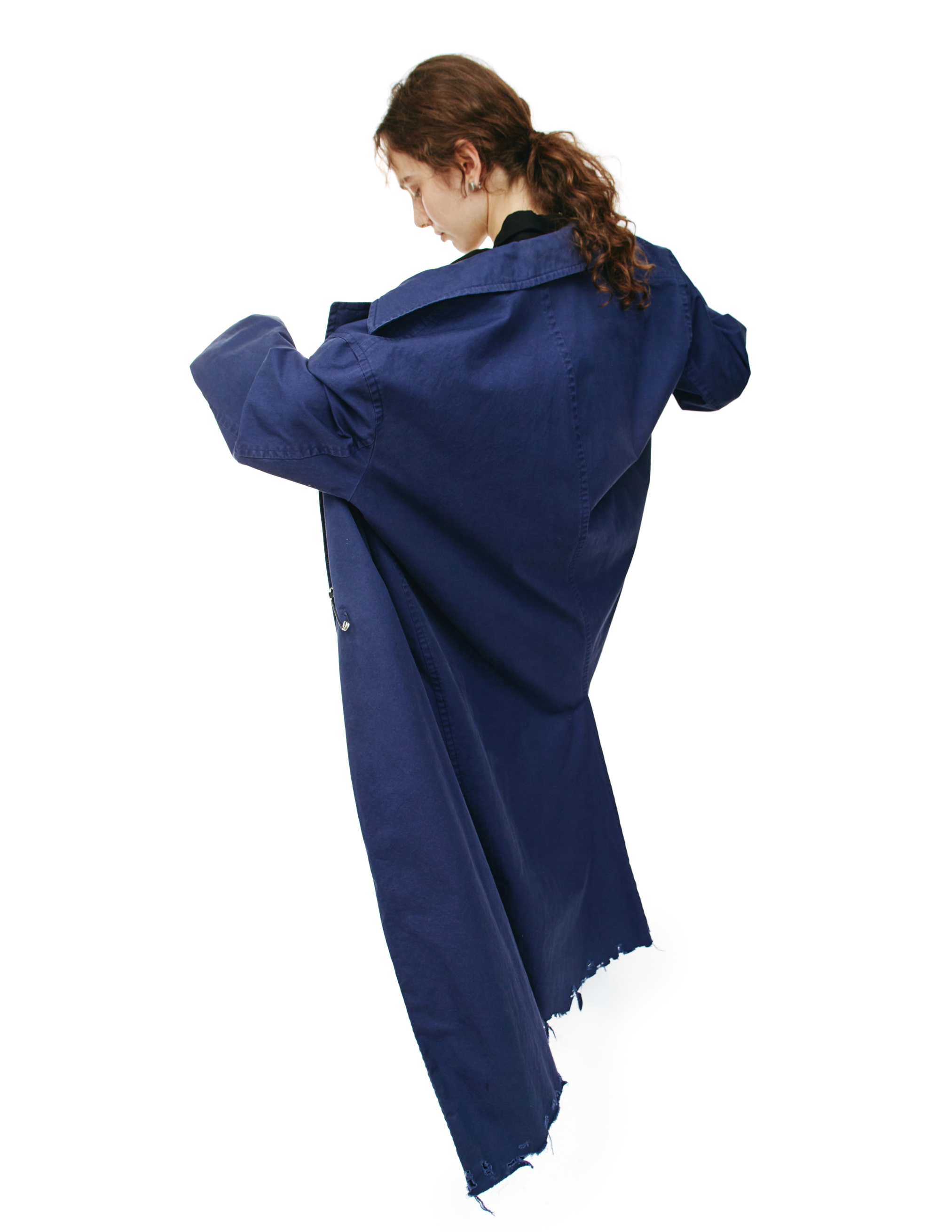 Оверсайз пальто с клетчатым подкладом Balenciaga 681165/TKP06/4140, размер 3 681165/TKP06/4140 - фото 5