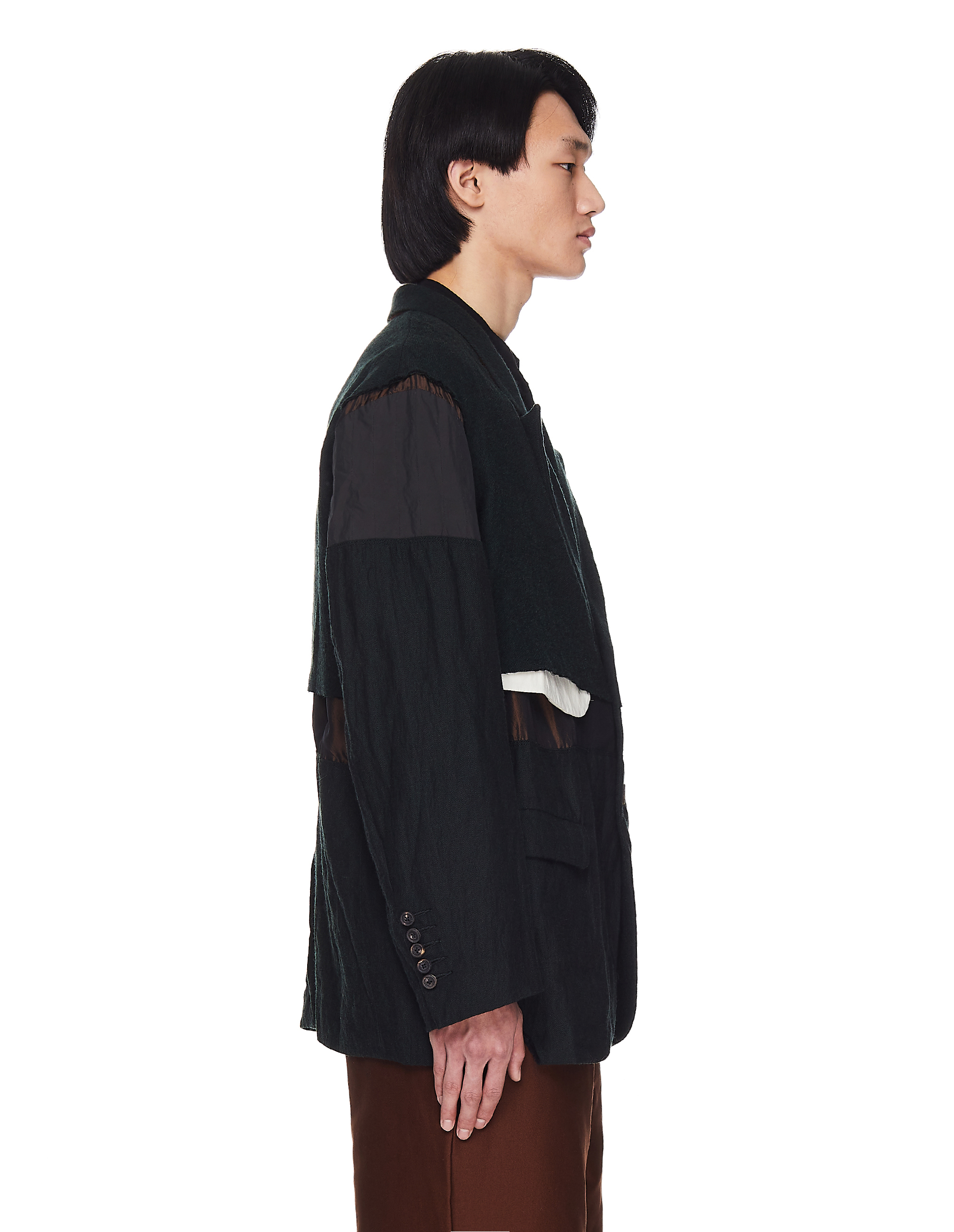 Пиджак с вырезом на двух пуговицах - Ziggy Chen OM203/0915/55 Фото 2