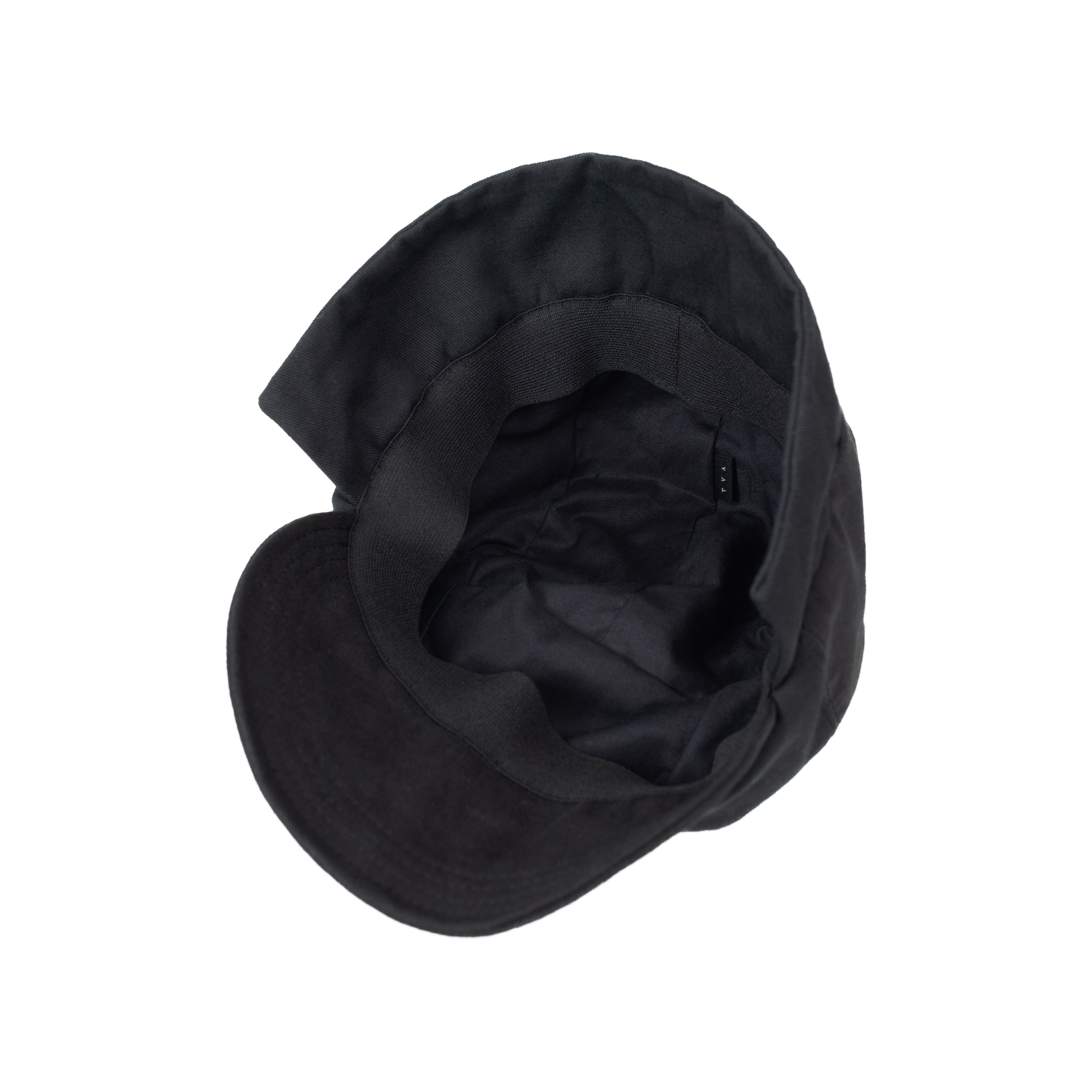 Черная кепка из хлопка The Viridi-Anne VI-3616-09, размер One Size - фото 4