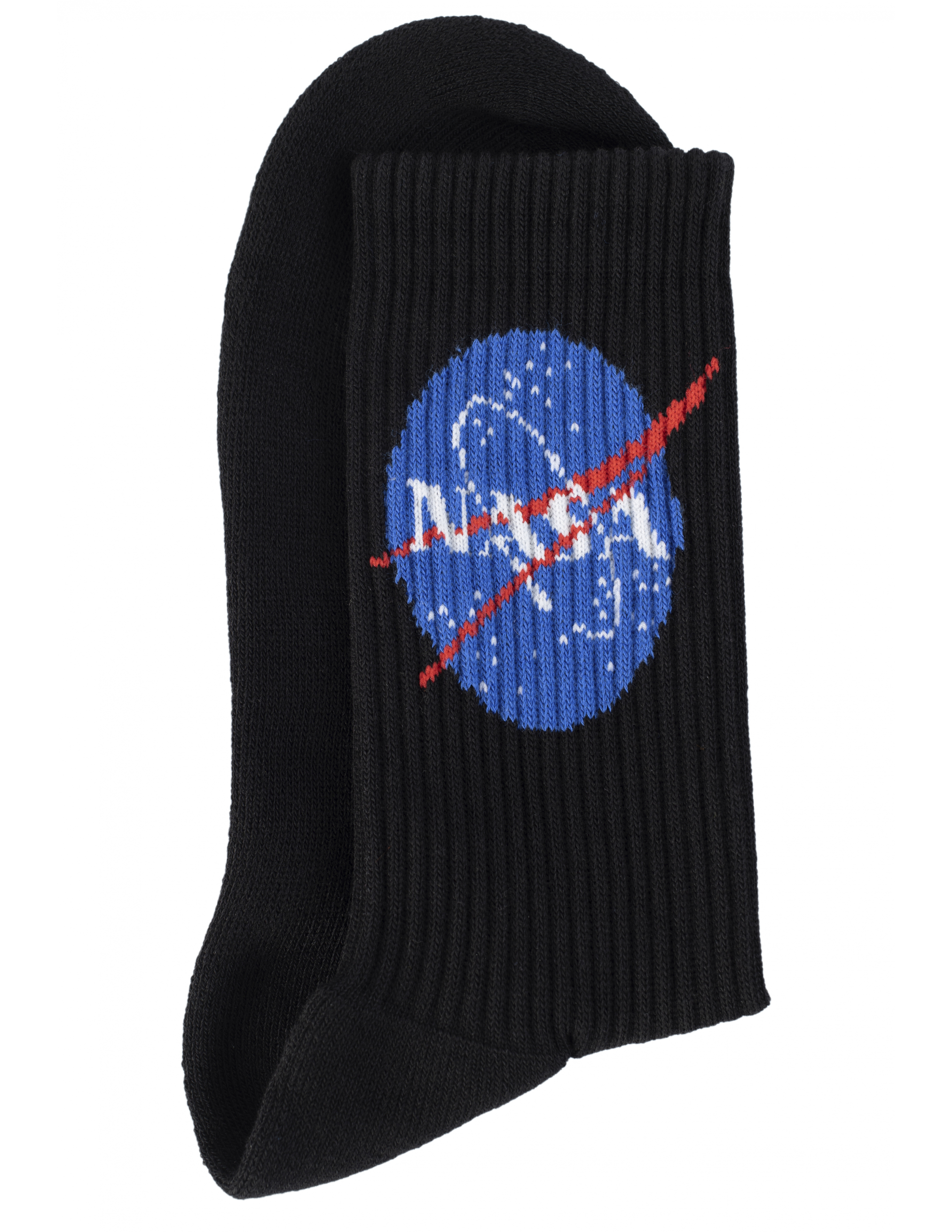 Черные носки с принтом NASA - Balenciaga 658129/472B4/1000 Фото 2