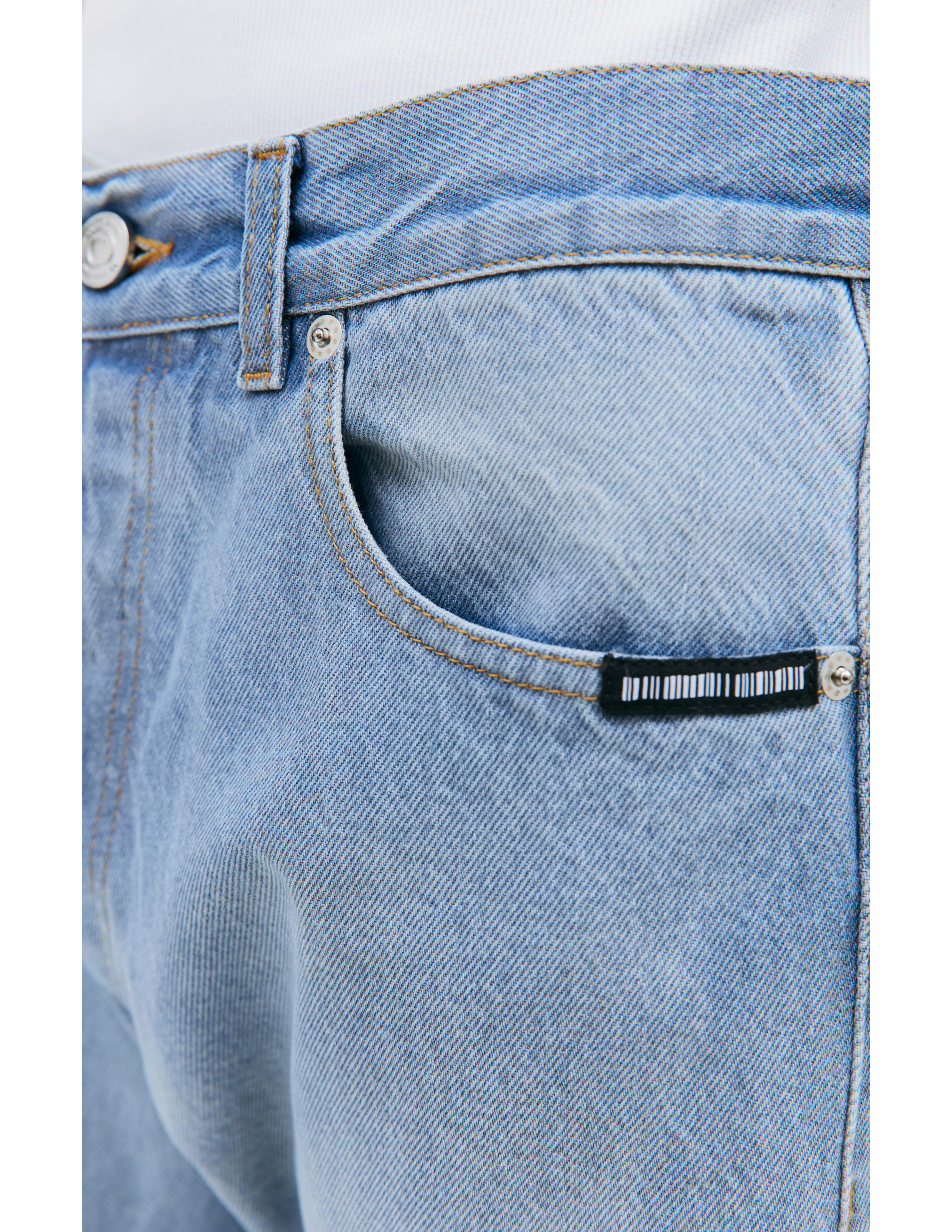 Голубые рваные джинсы VTMNTS VL18PA400L/5401, размер 26;28;30;32;36 VL18PA400L/5401 - фото 5