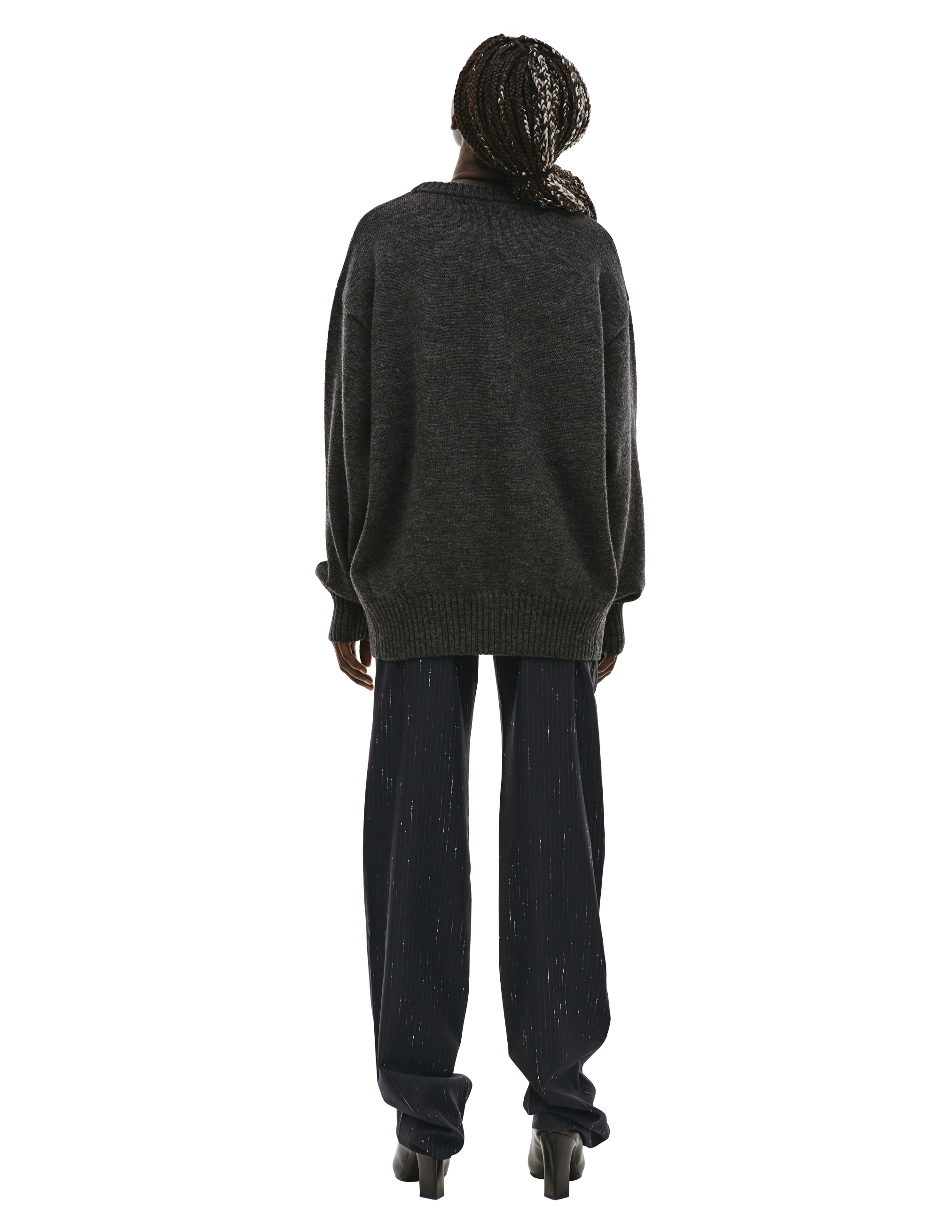 Шерстяной свитер с вышивкой Undercover UC2B4903/1, размер 4;5 UC2B4903/1 - фото 3