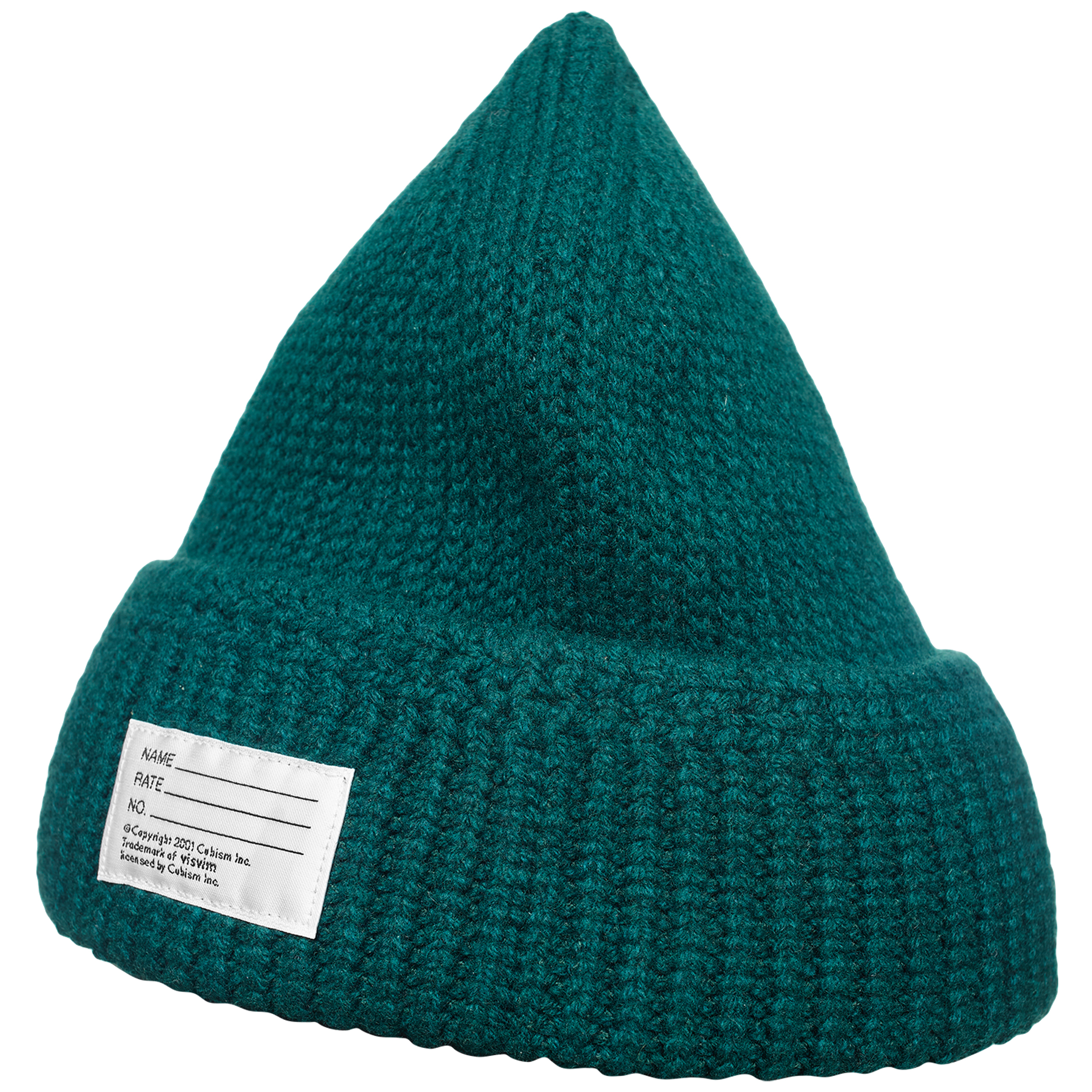 Шерстяная шапка с подворотом visvim 0123203003013, размер One Size - фото 2