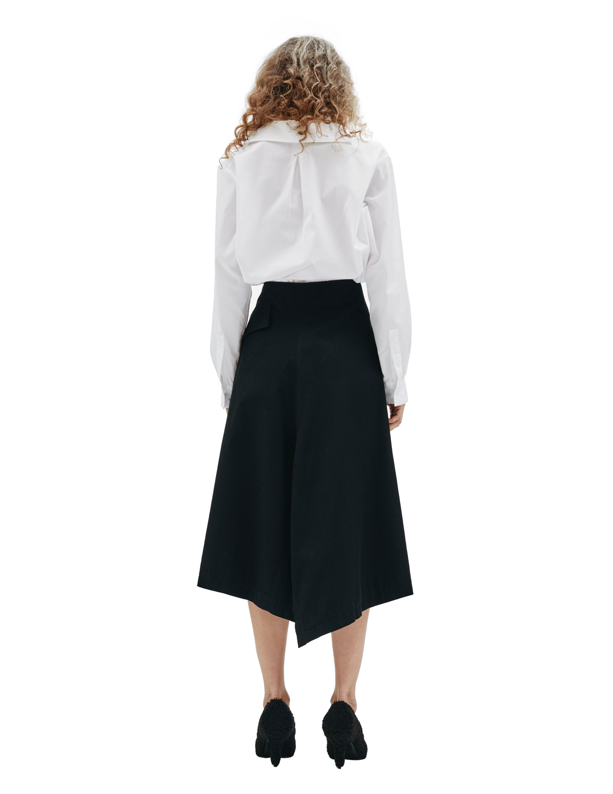 Асимметричная юбка с запахом Ys YX-S80-002-2, размер 3;1 - фото 4