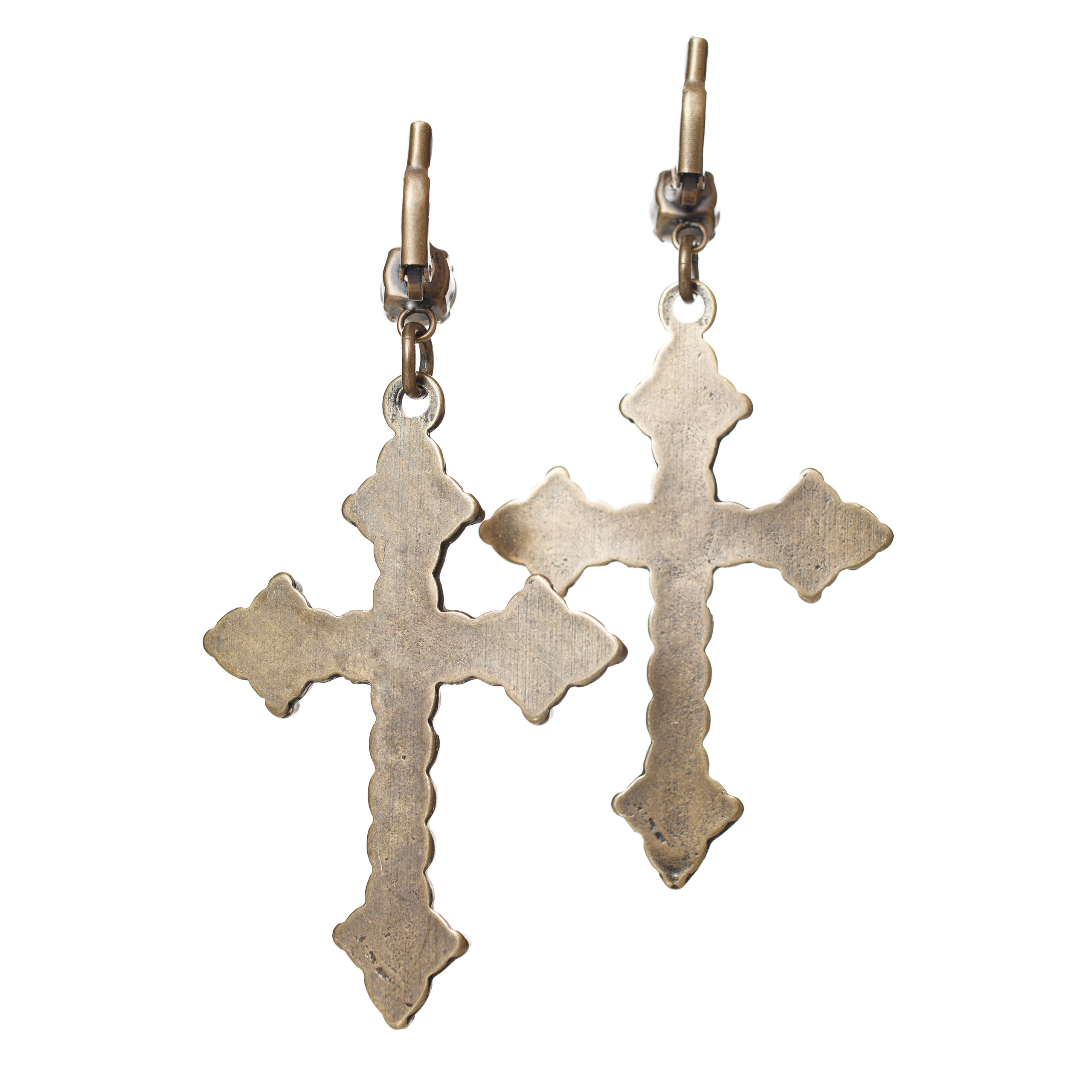 Серьги в форме креста Blumarine P34/4W019A/C8389, размер One Size P34/4W019A/C8389 - фото 2
