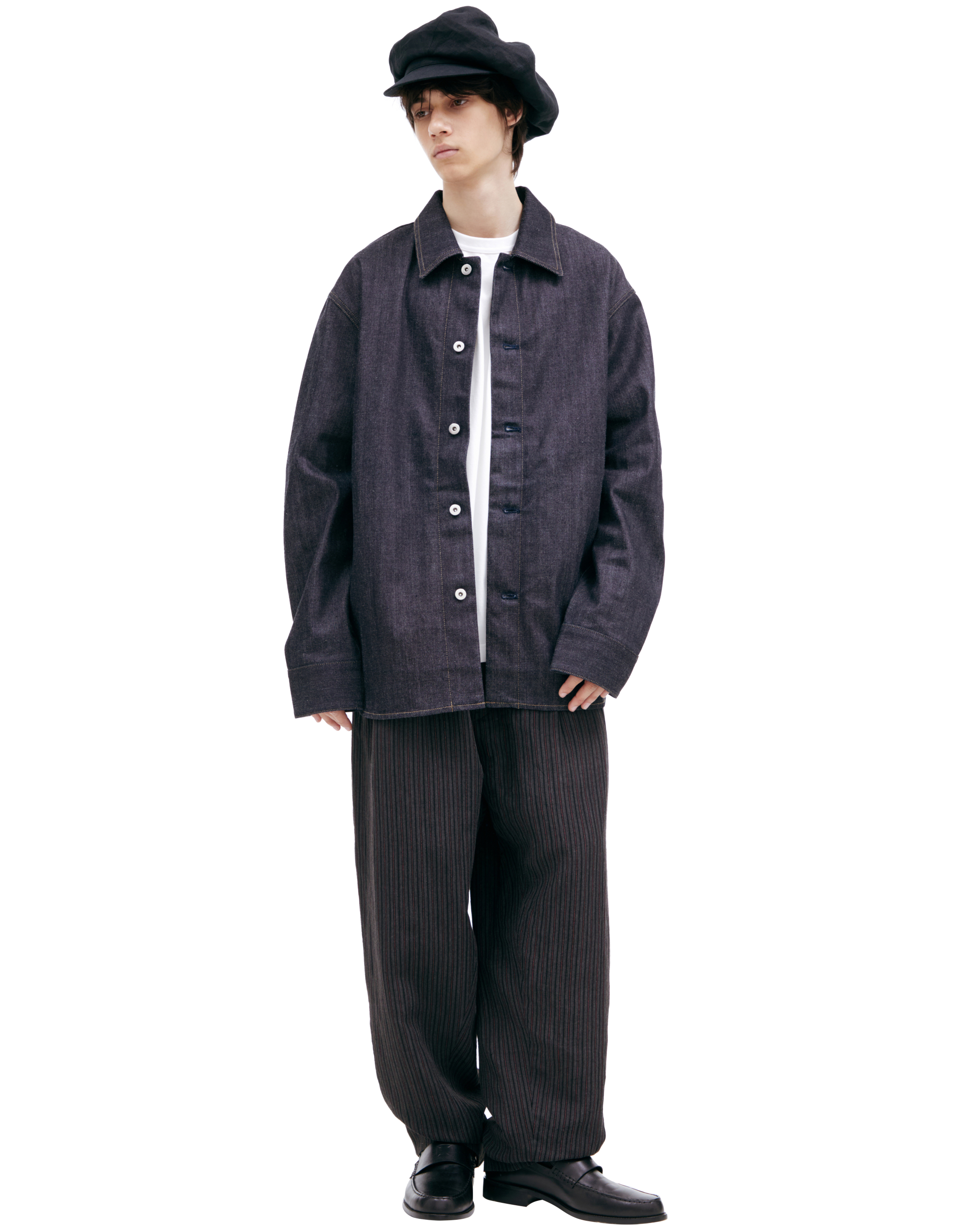 Джинсовая рубашка