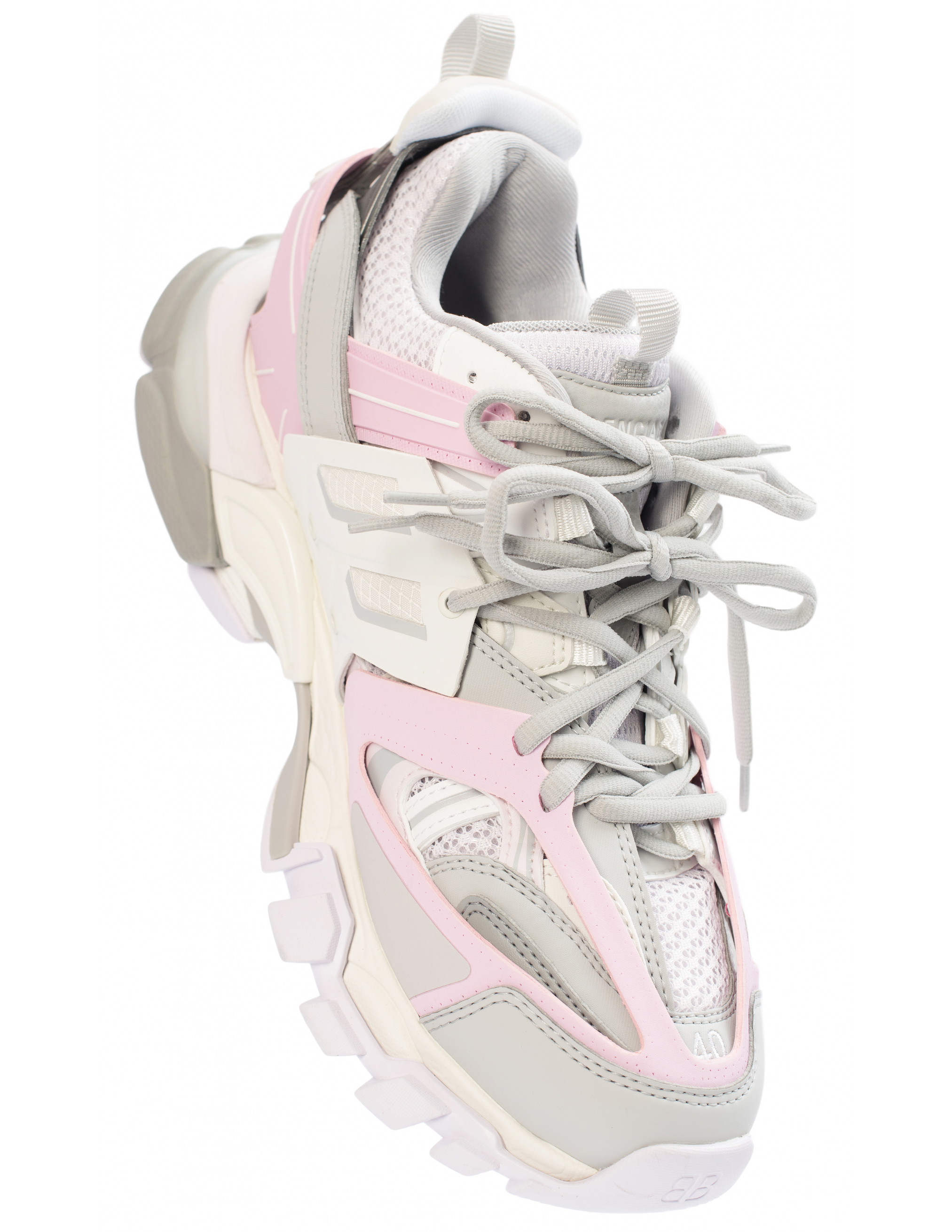 Розовые кроссовки track с подсветкой Balenciaga 555032/W3AD6/1258, размер 38;37;36;41;40;39 555032/W3AD6/1258 - фото 2