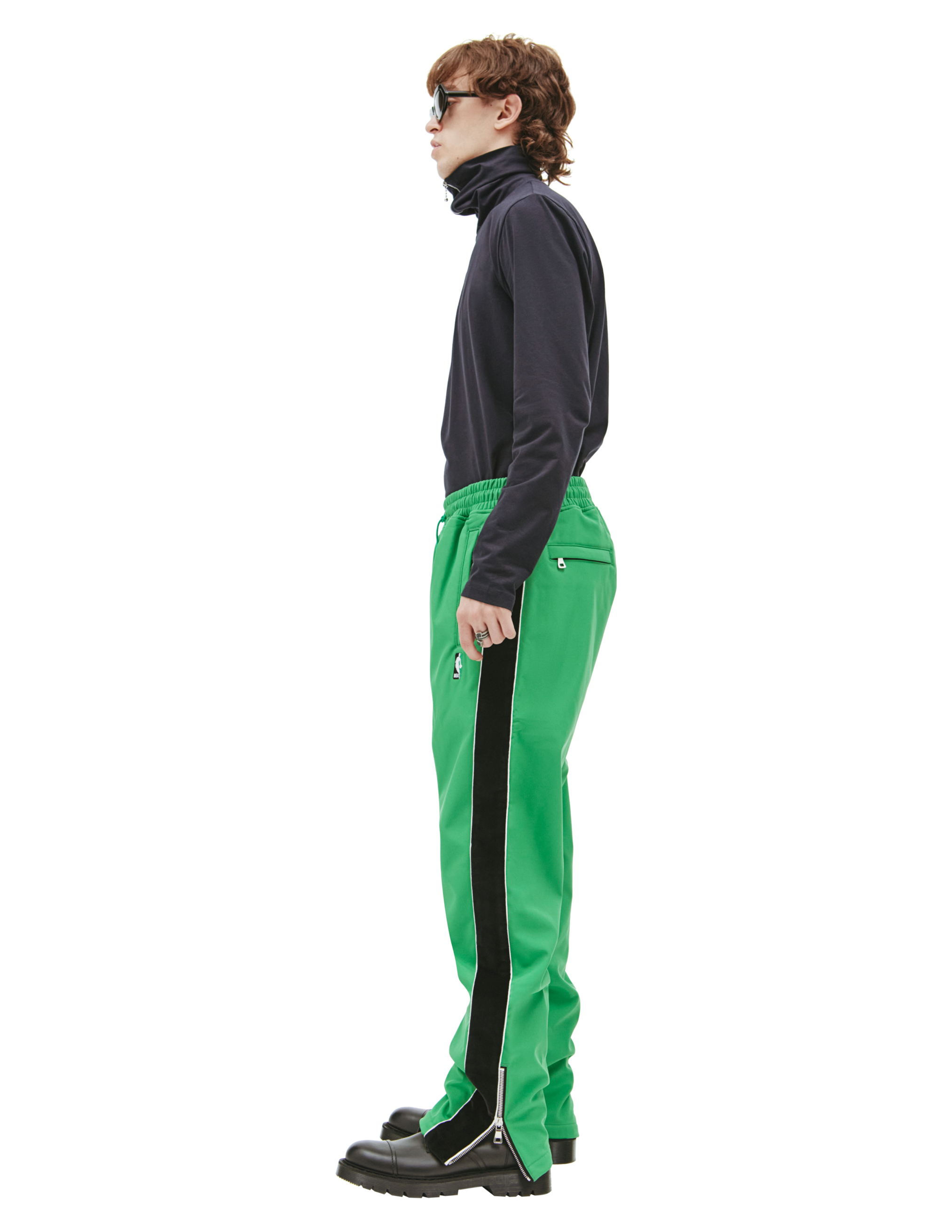 Зеленые брюки JUST DON CTP-GRN, размер XXL;XL;L;M;S - фото 2