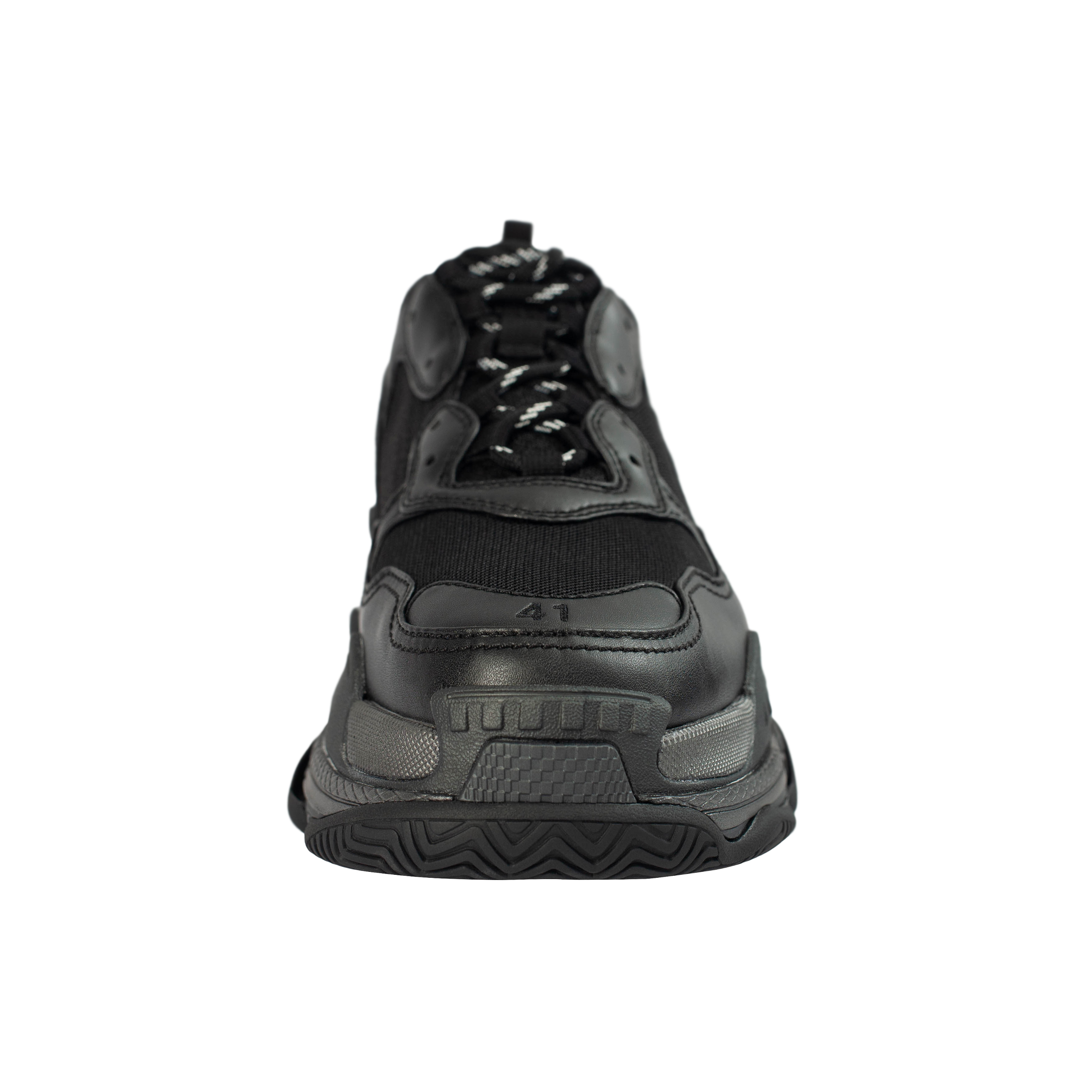 Черные кроссовки Triple S - Balenciaga 536737/W2FS2/1000 Фото 4