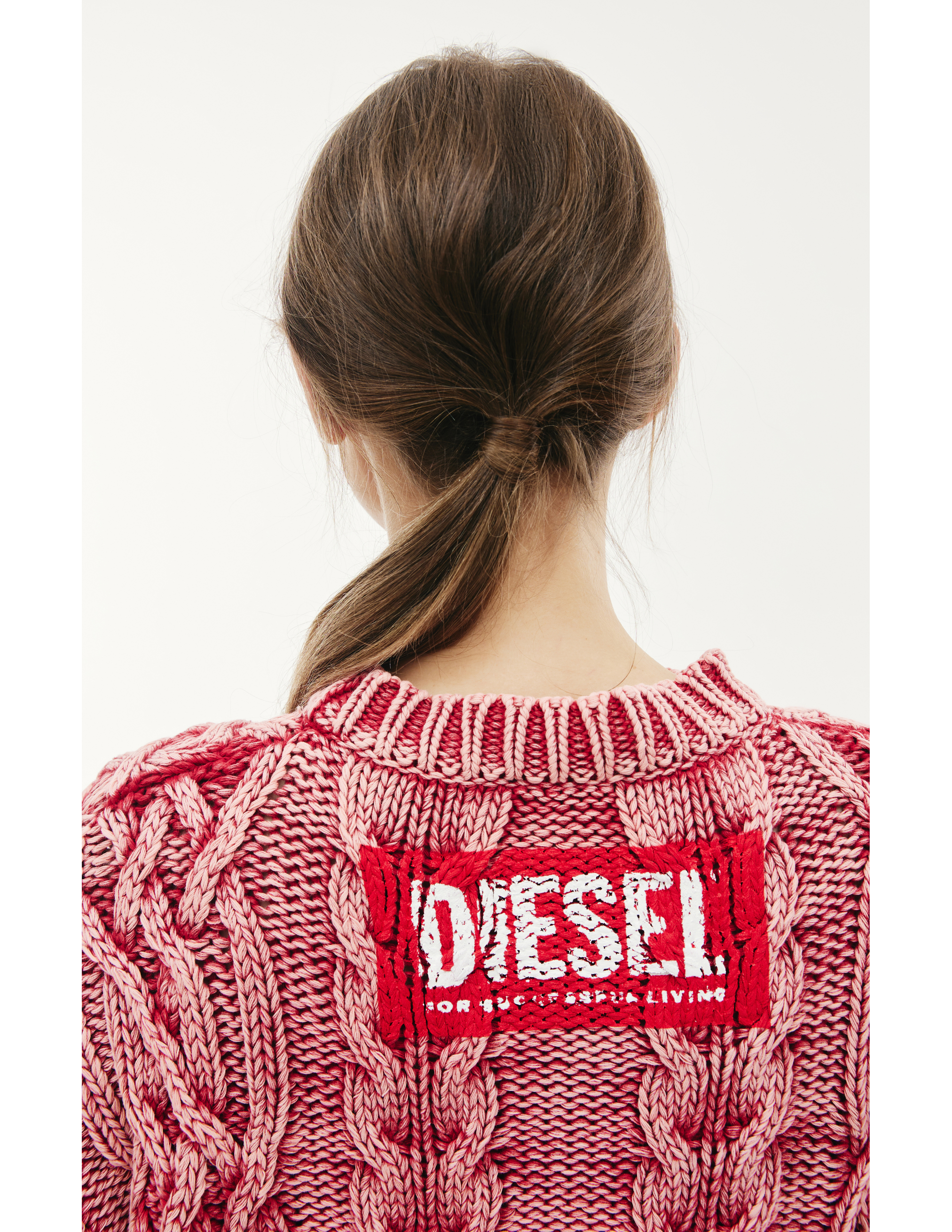 Вязаный свитер K-ELSIUS с логотипом Diesel A09486/0NHAK/42G, размер M;L;XL A09486/0NHAK/42G - фото 5
