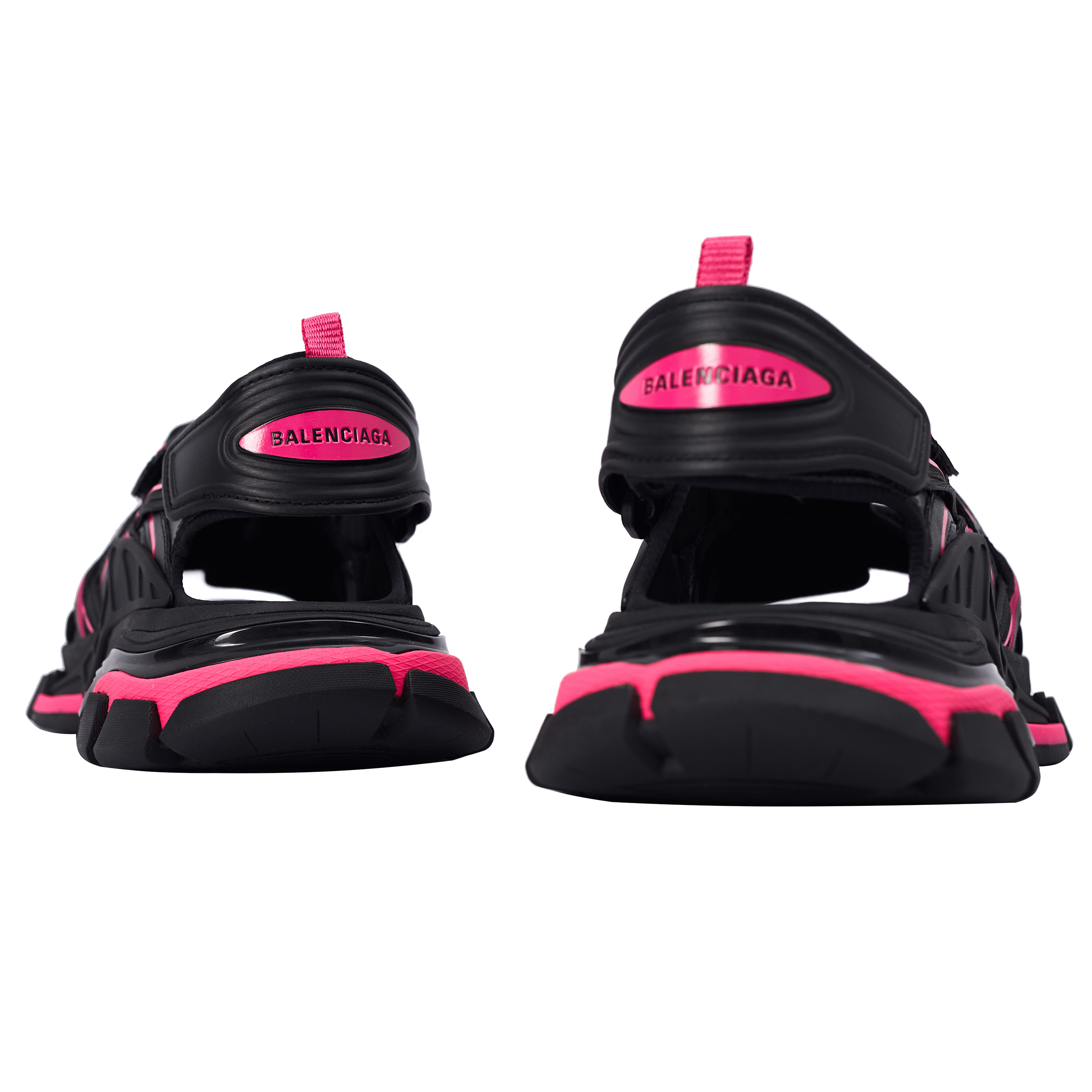 Черно-розовые сандалии Track Balenciaga 617543/W3AJ1/1050, размер 37 617543/W3AJ1/1050 - фото 3