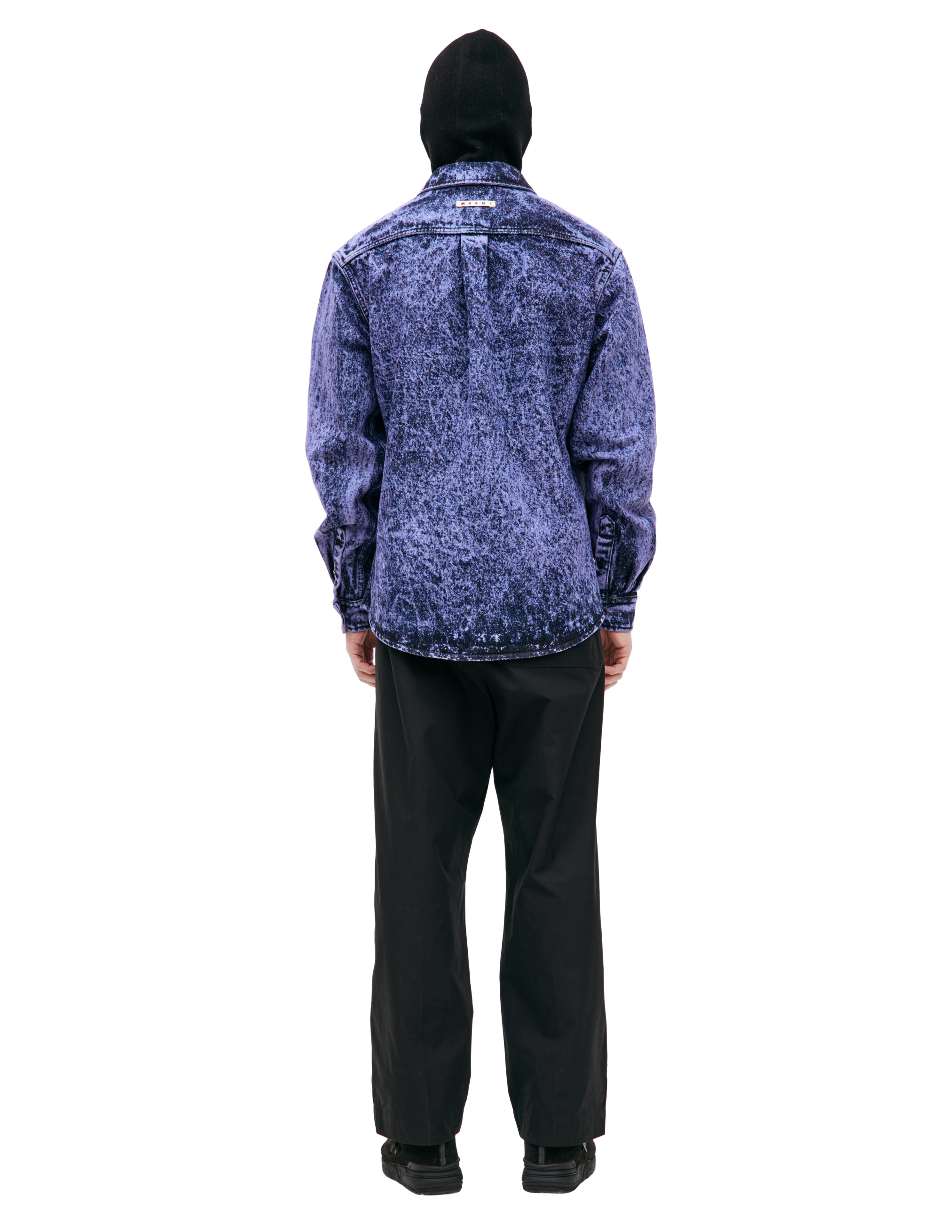 Джинсовая рубашка на пуговицах Marni CUJU0015A1/USCV35/MMC61, размер 50;52 CUJU0015A1/USCV35/MMC61 - фото 4