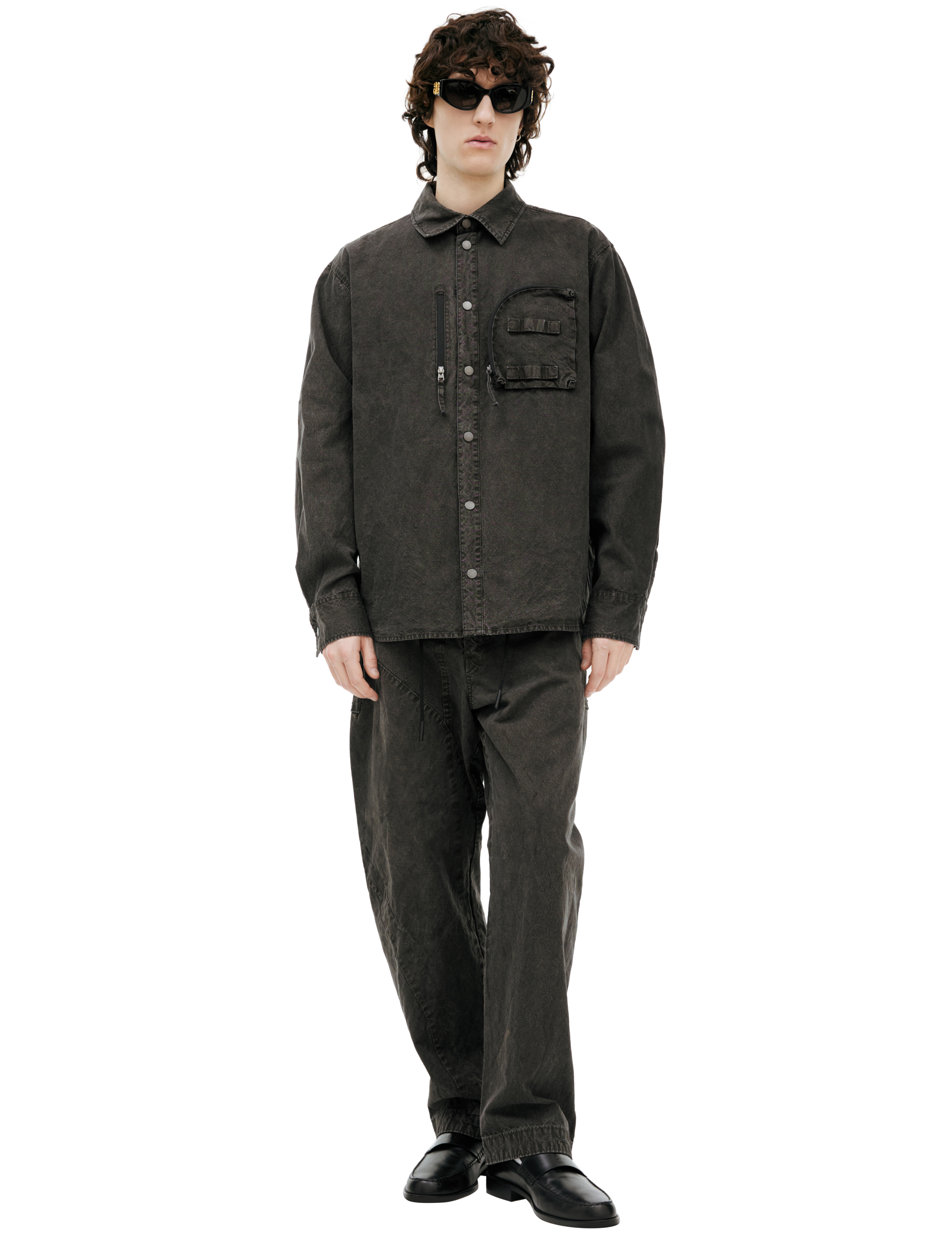 Рубашка с накладным карманом 43200₽