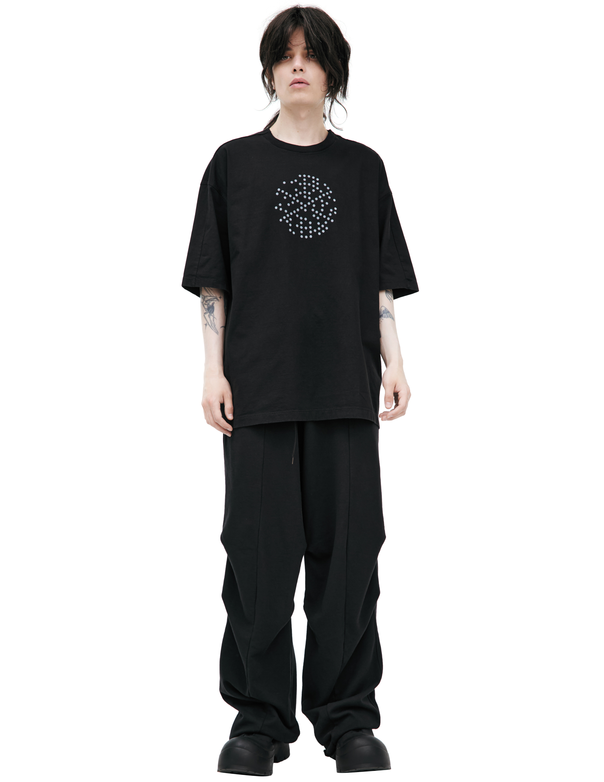 Черная футболка с принтом 24800₽