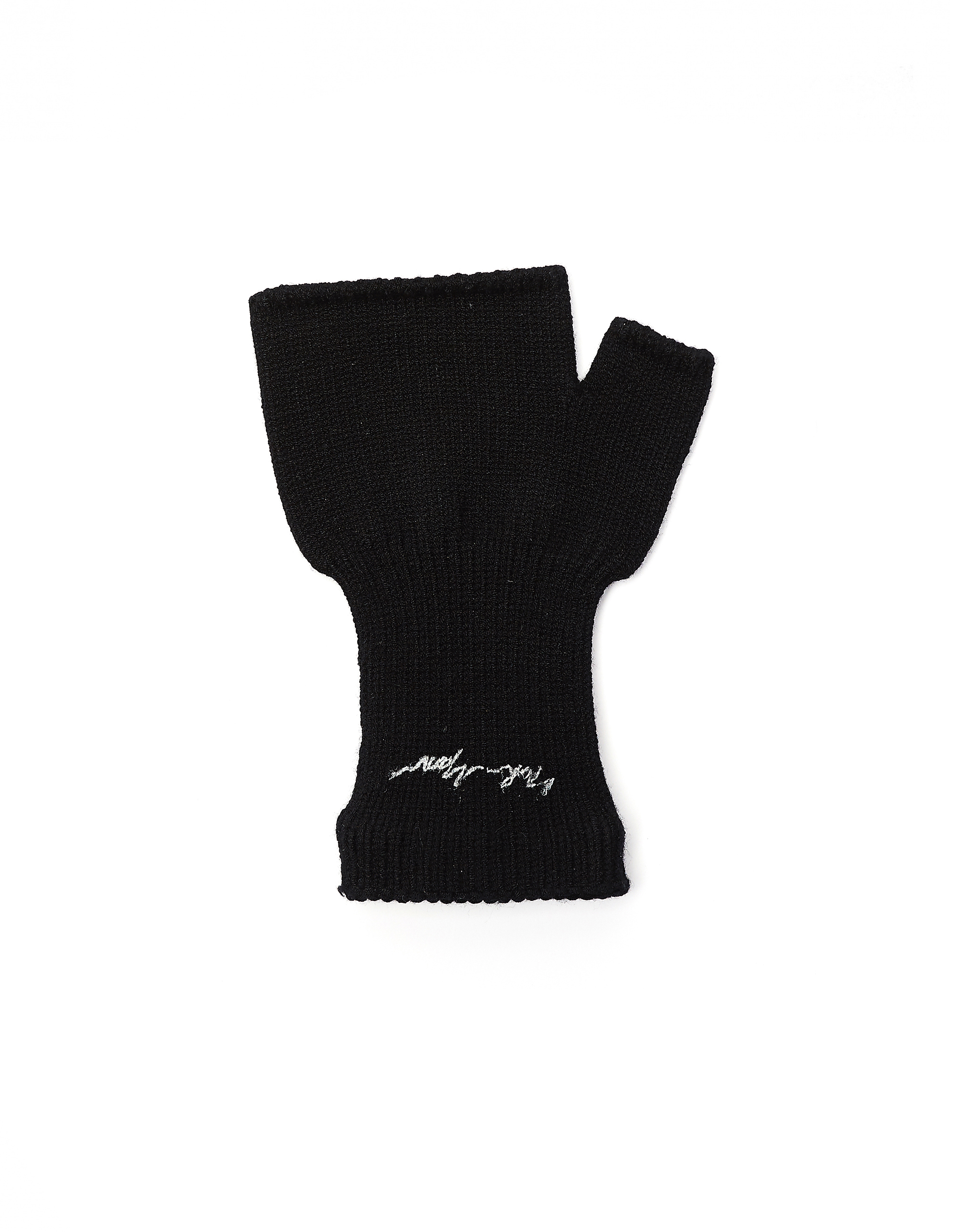 Черная перчатка с логотипом Yohji Yamamoto FH-W01-661, размер sm - фото 2