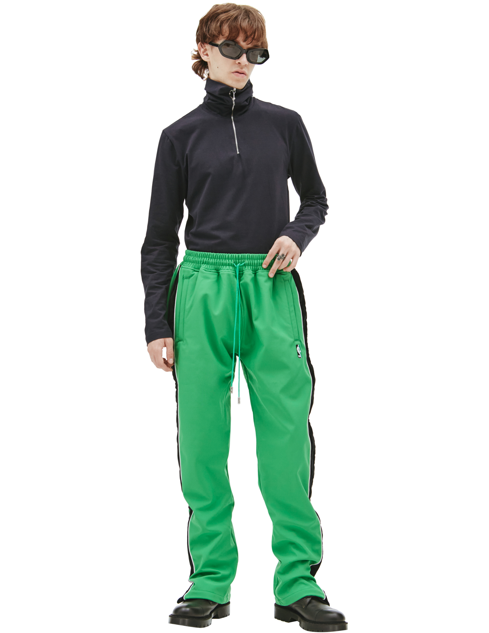 Зеленые брюки JUST DON CTP-GRN, размер XXL;XL;L;M;S - фото 1