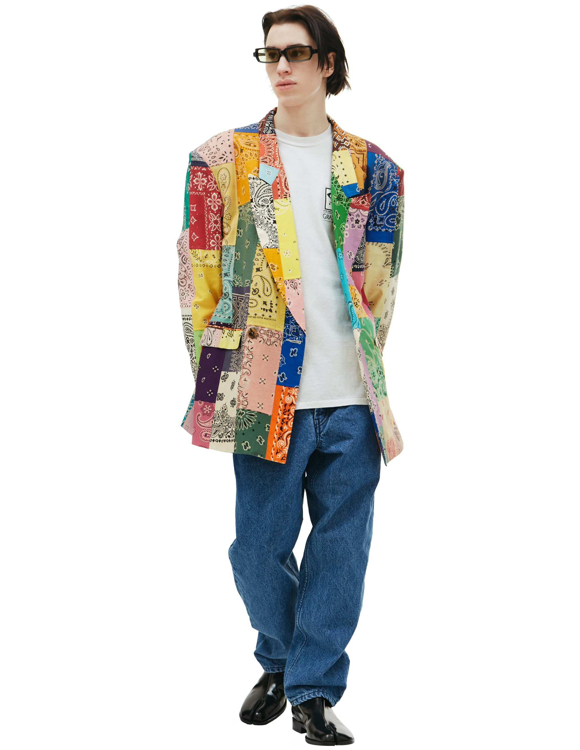 Двубортный оверсайз пиджак Readymade RE-CO-MU-00-00-132, размер 3 - фото 1